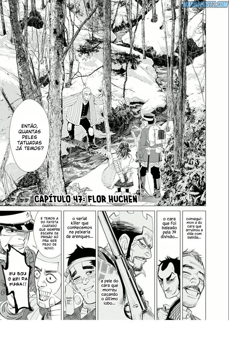 Golden Kamuy Capítulo 47 Página 2