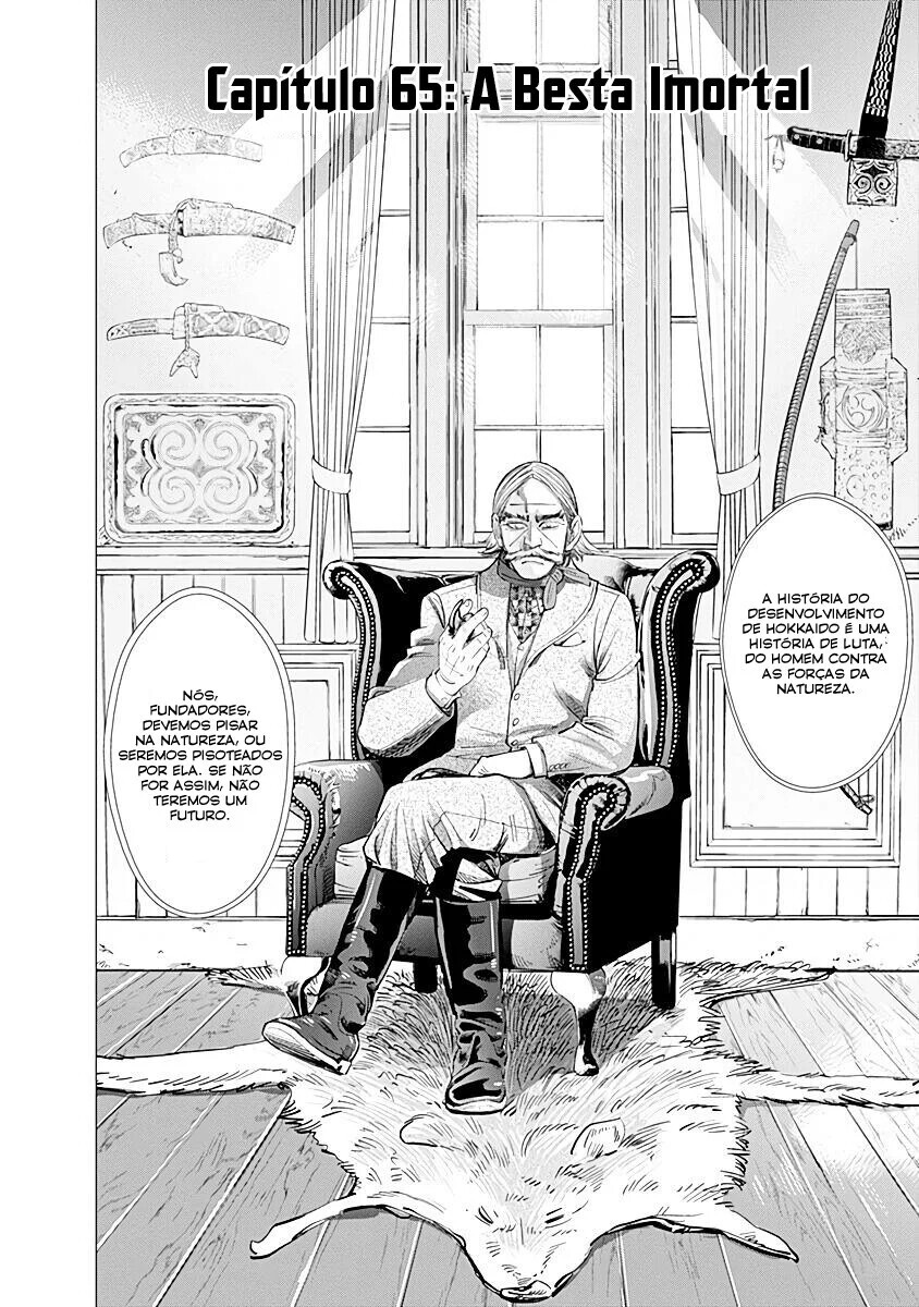 Golden Kamuy Capítulo 65 Página 3