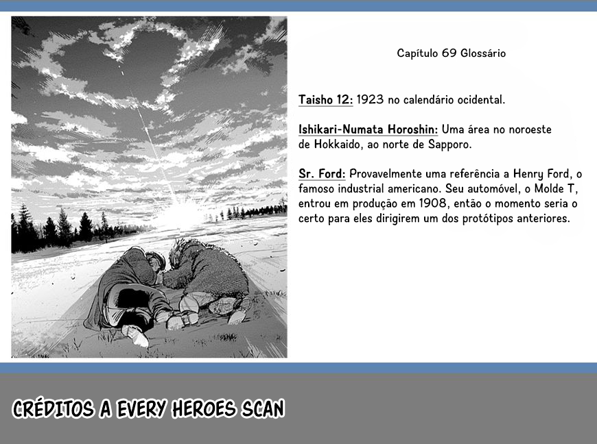 Golden Kamuy Capítulo 69 Página 22