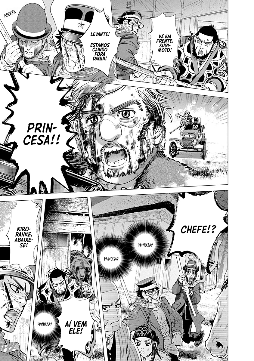 Golden Kamuy Capítulo 69 Página 9