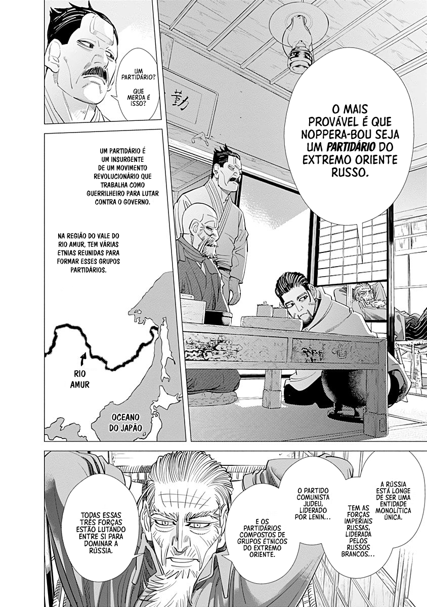 Golden Kamuy Capítulo 70 Página 13