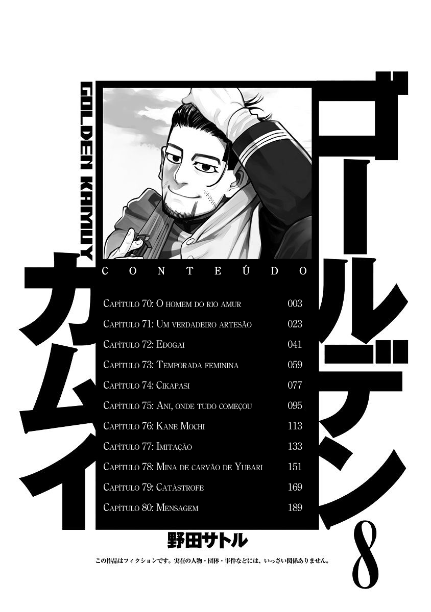 Golden Kamuy Capítulo 70 Página 5