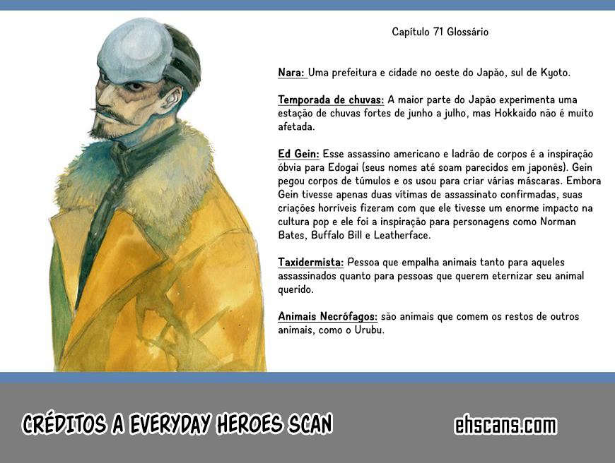 Golden Kamuy Capítulo 71 Página 19
