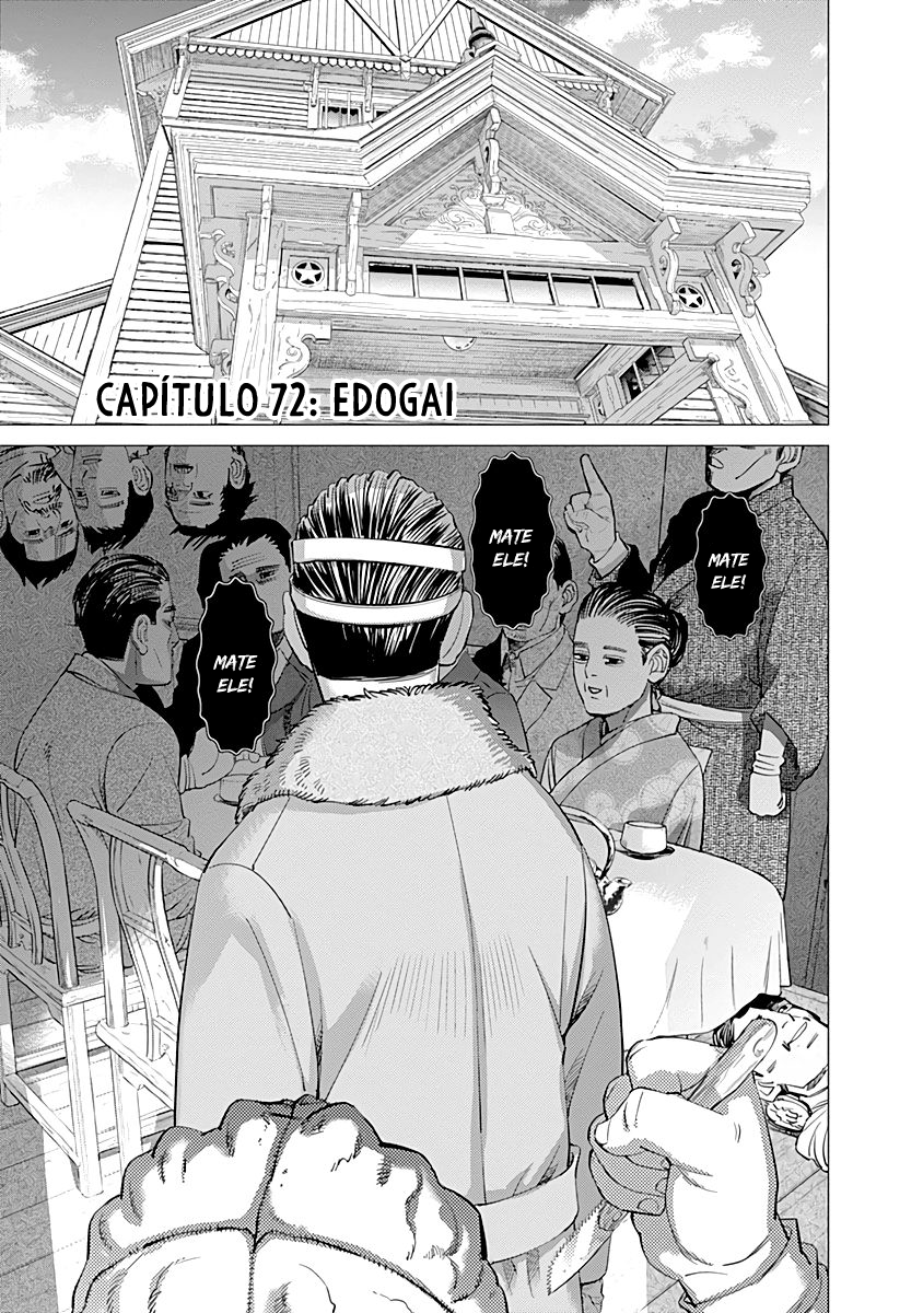 Golden Kamuy Capítulo 72 Página 2