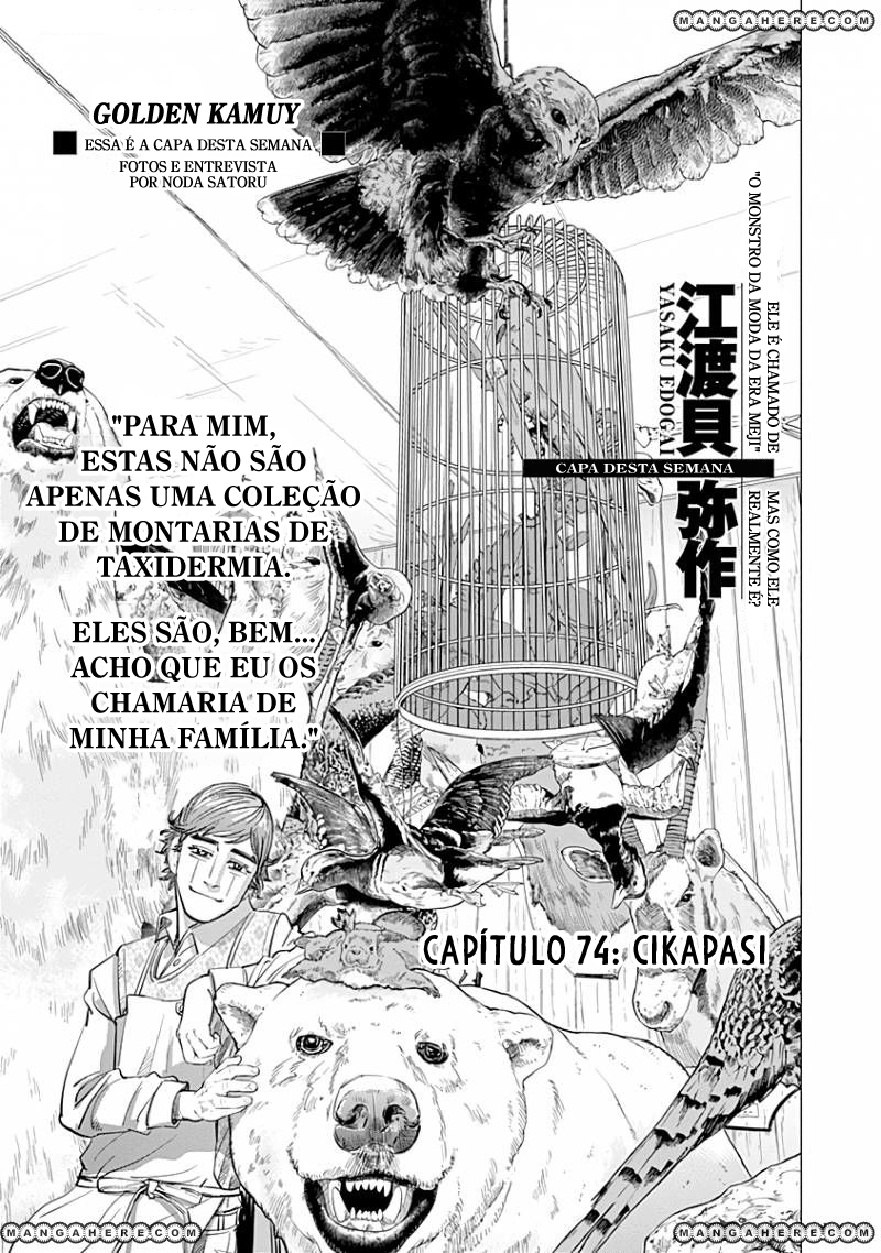 Golden Kamuy Capítulo 74 Página 2