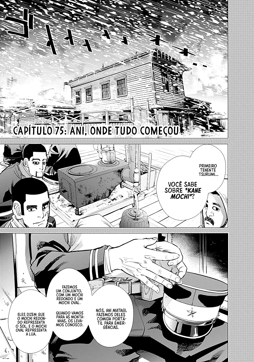 Golden Kamuy Capítulo 75 Página 2