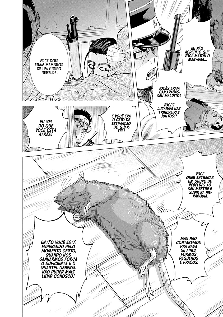 Golden Kamuy Capítulo 78 Página 11