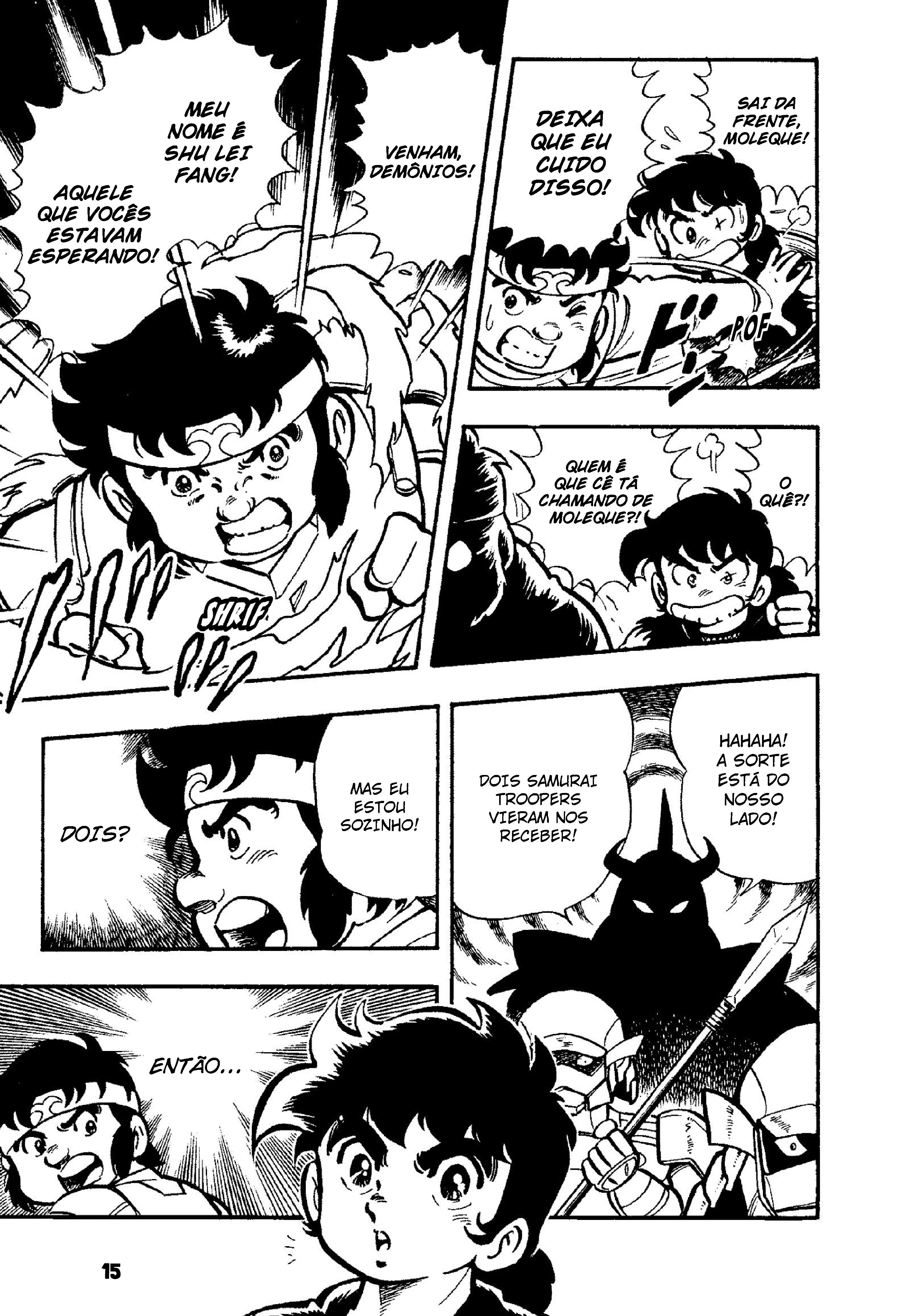Guerreiros Samurai Capítulo 1 Página 16