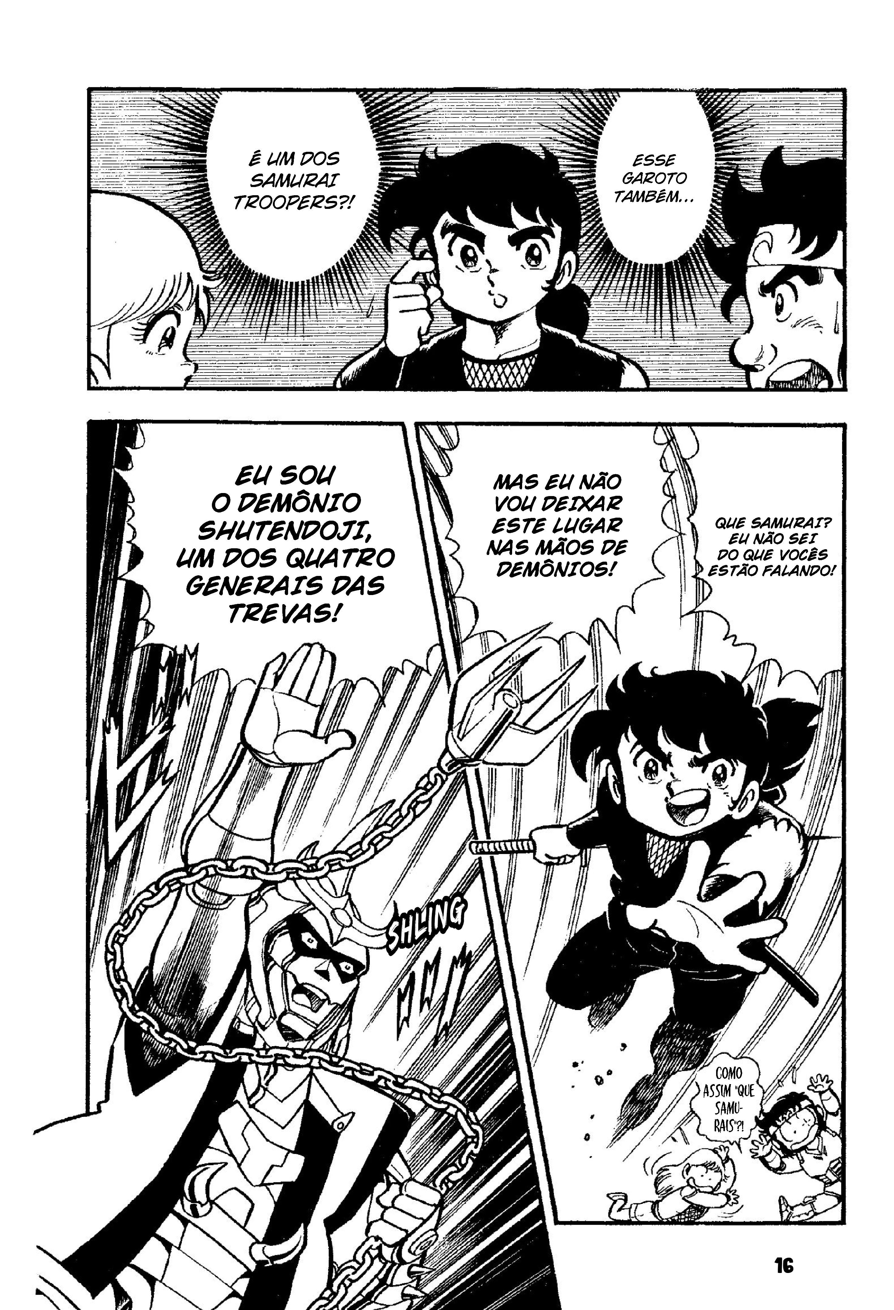 Guerreiros Samurai Capítulo 1 Página 17