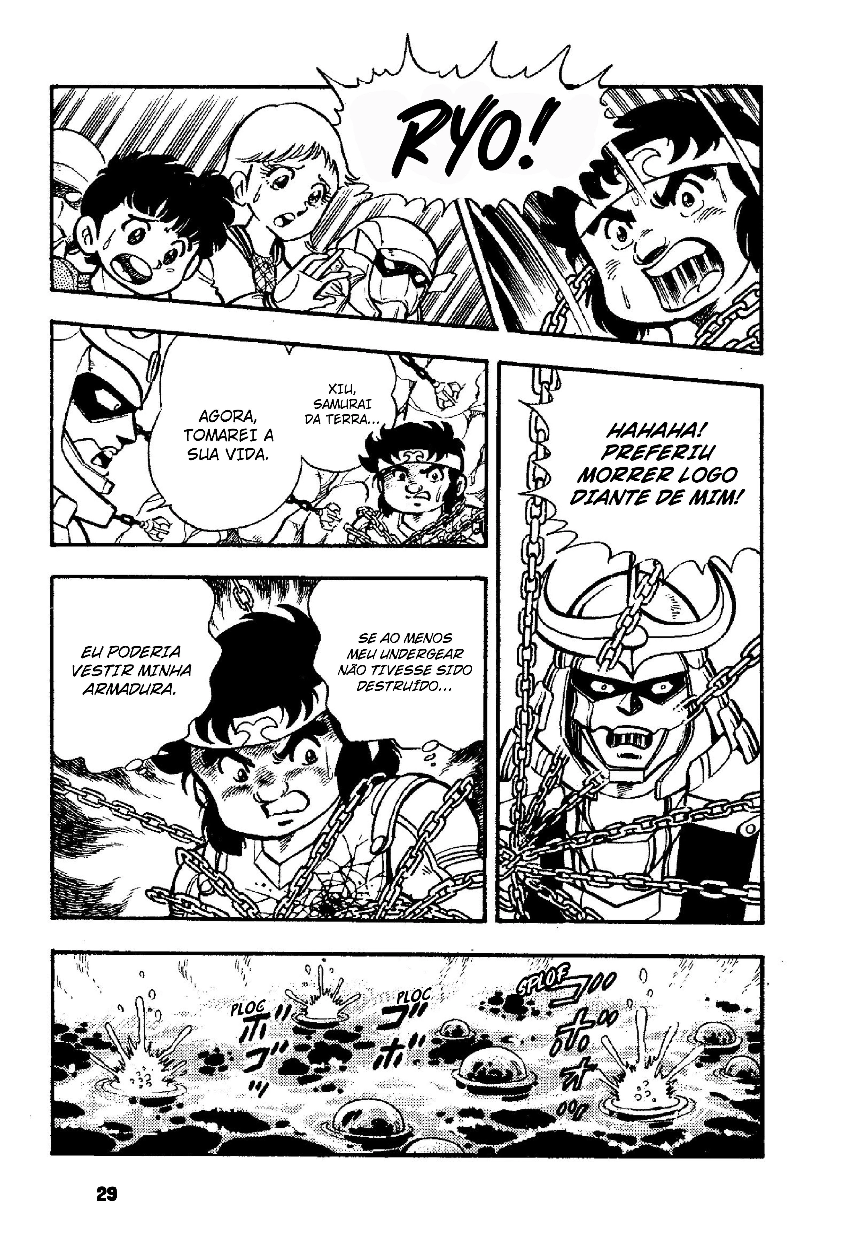 Guerreiros Samurai Capítulo 1 Página 30