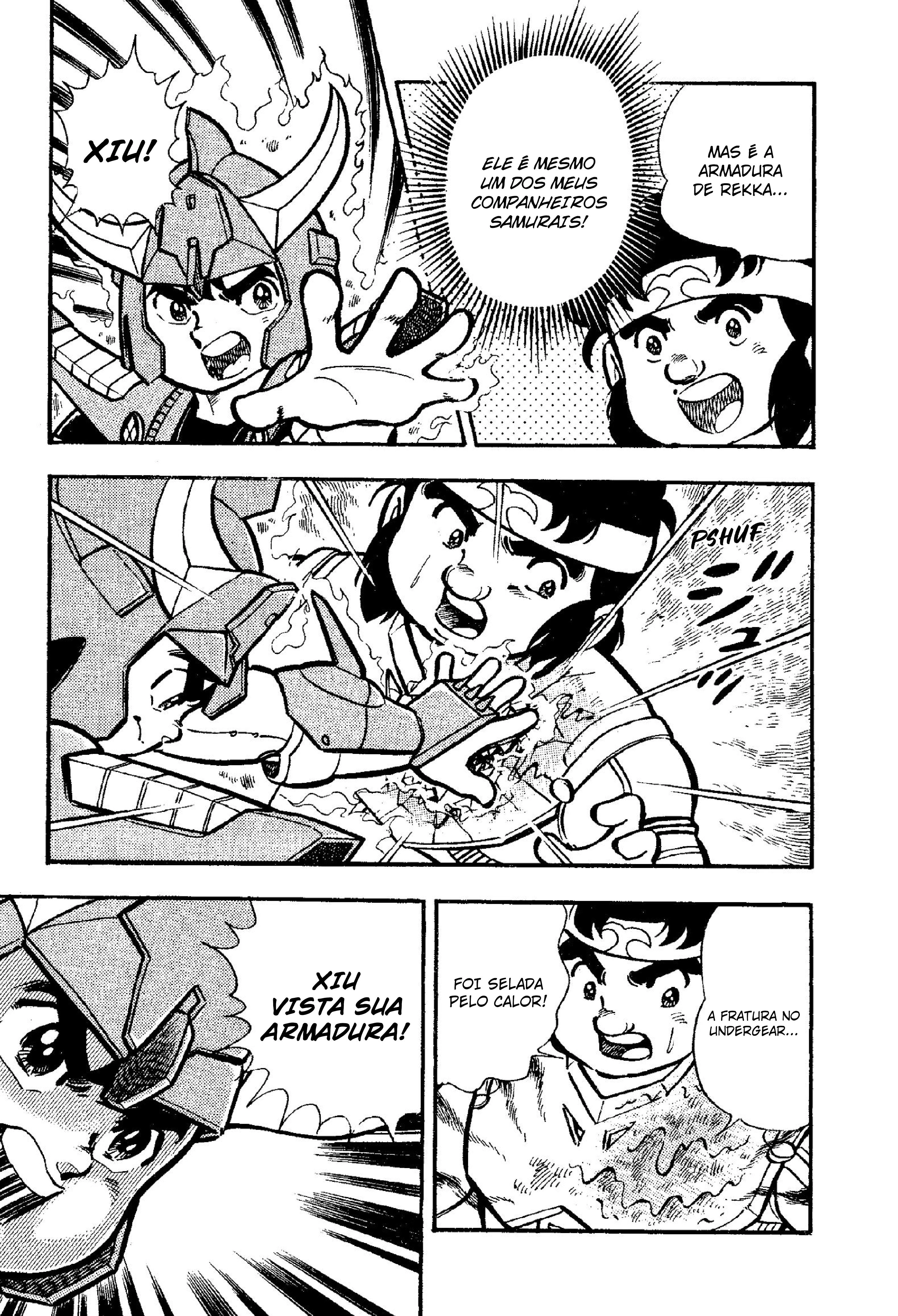 Guerreiros Samurai Capítulo 1 Página 34