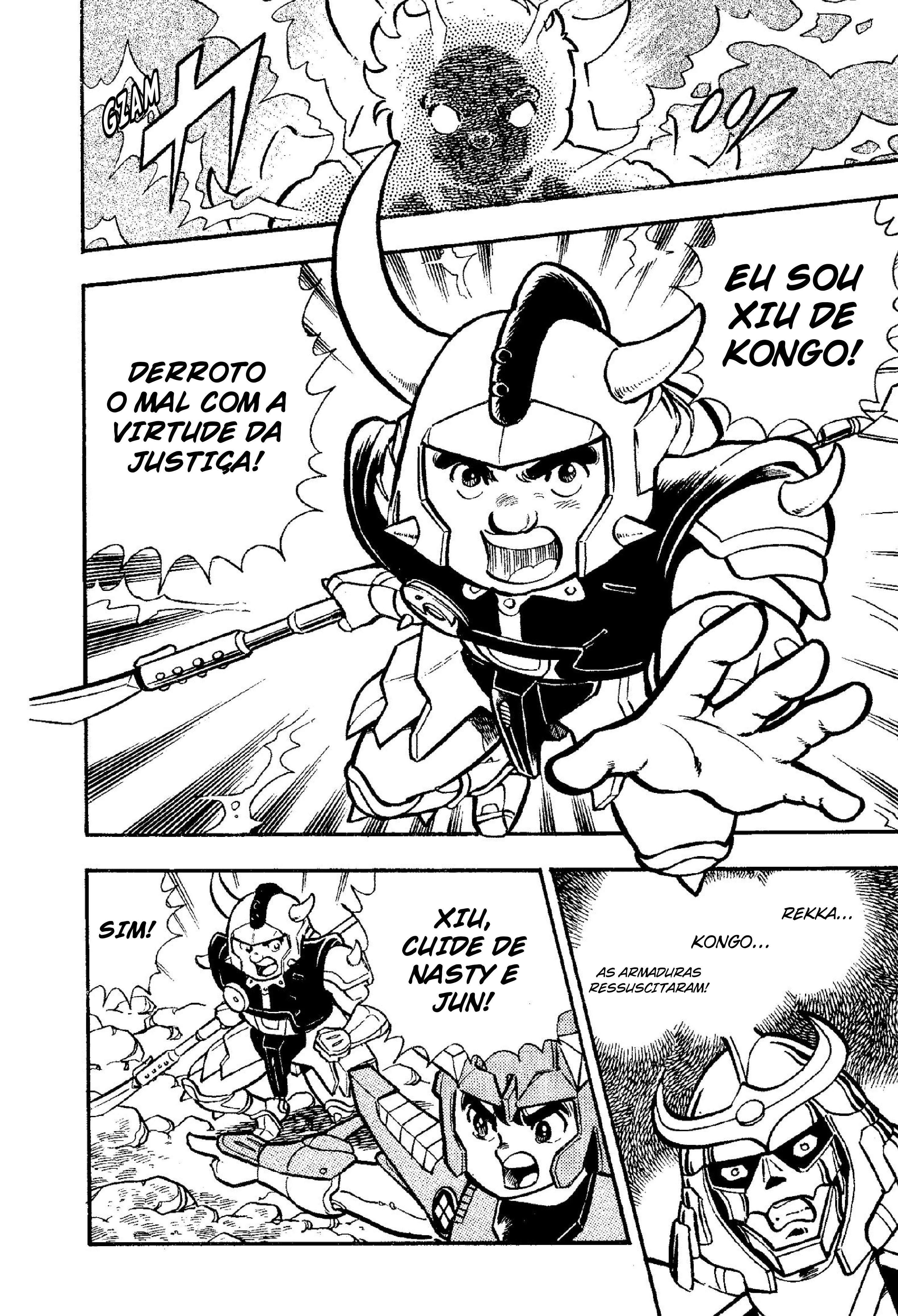 Guerreiros Samurai Capítulo 1 Página 35