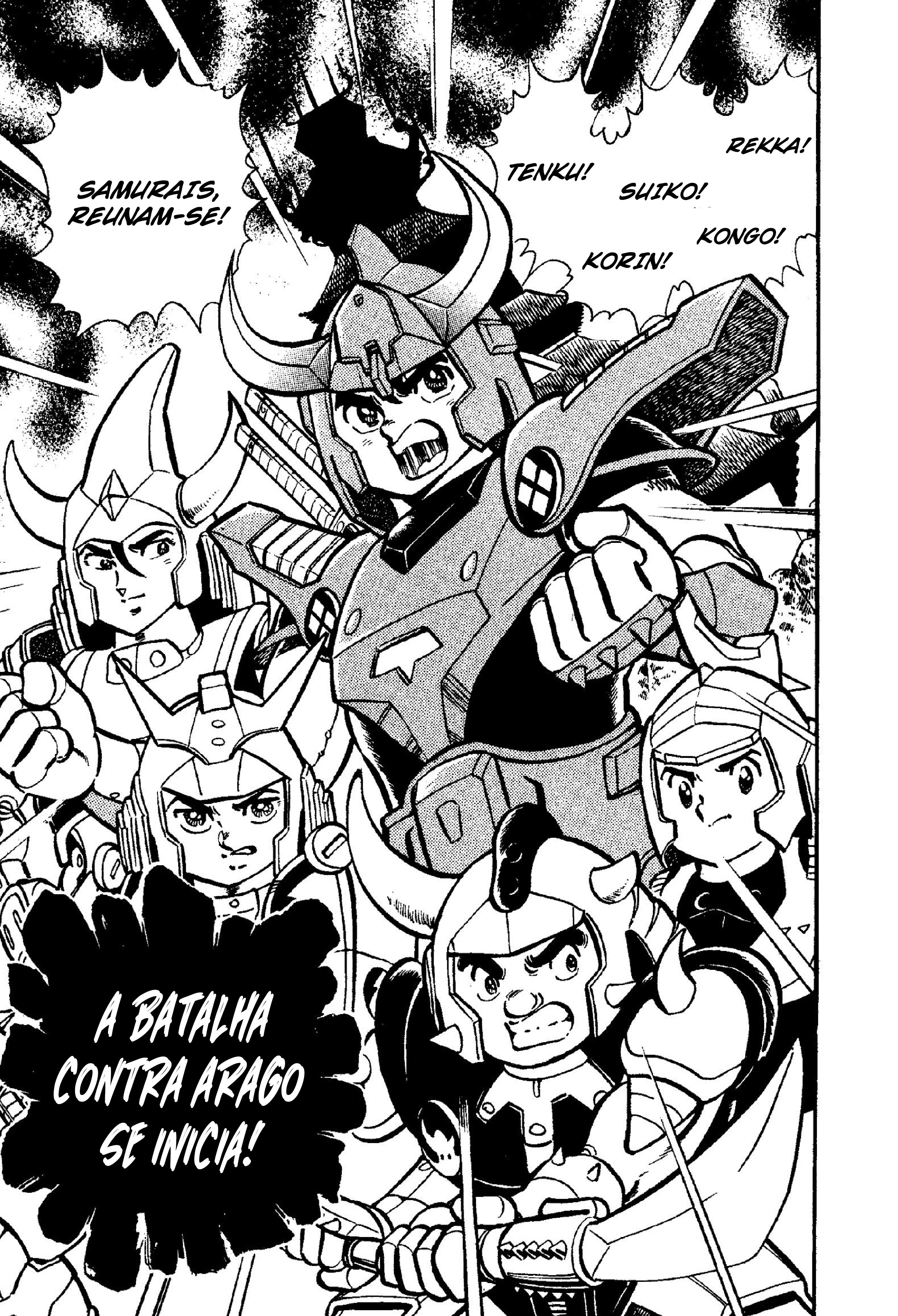 Guerreiros Samurai Capítulo 2 Página 33