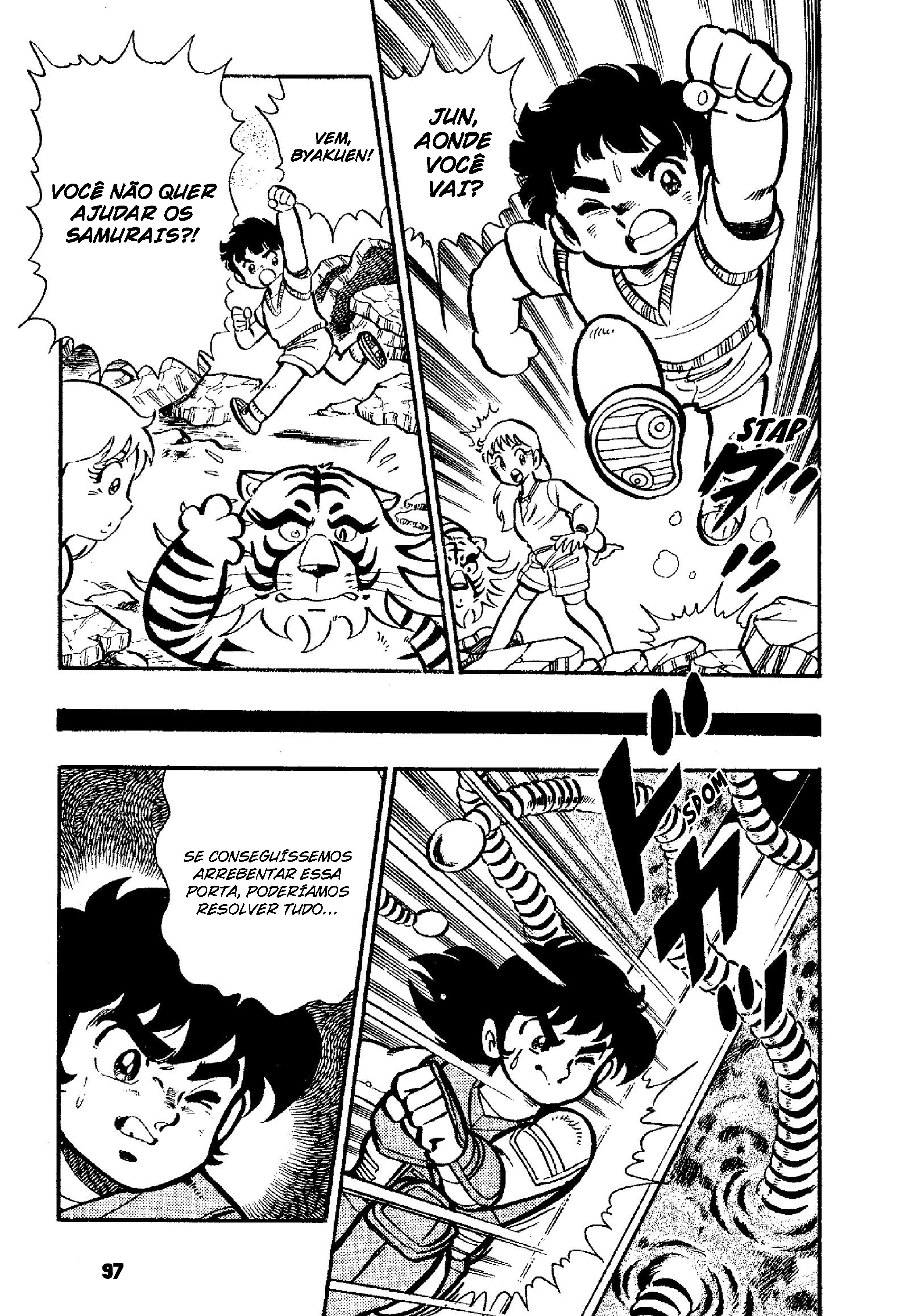 Guerreiros Samurai Capítulo 3 Página 21