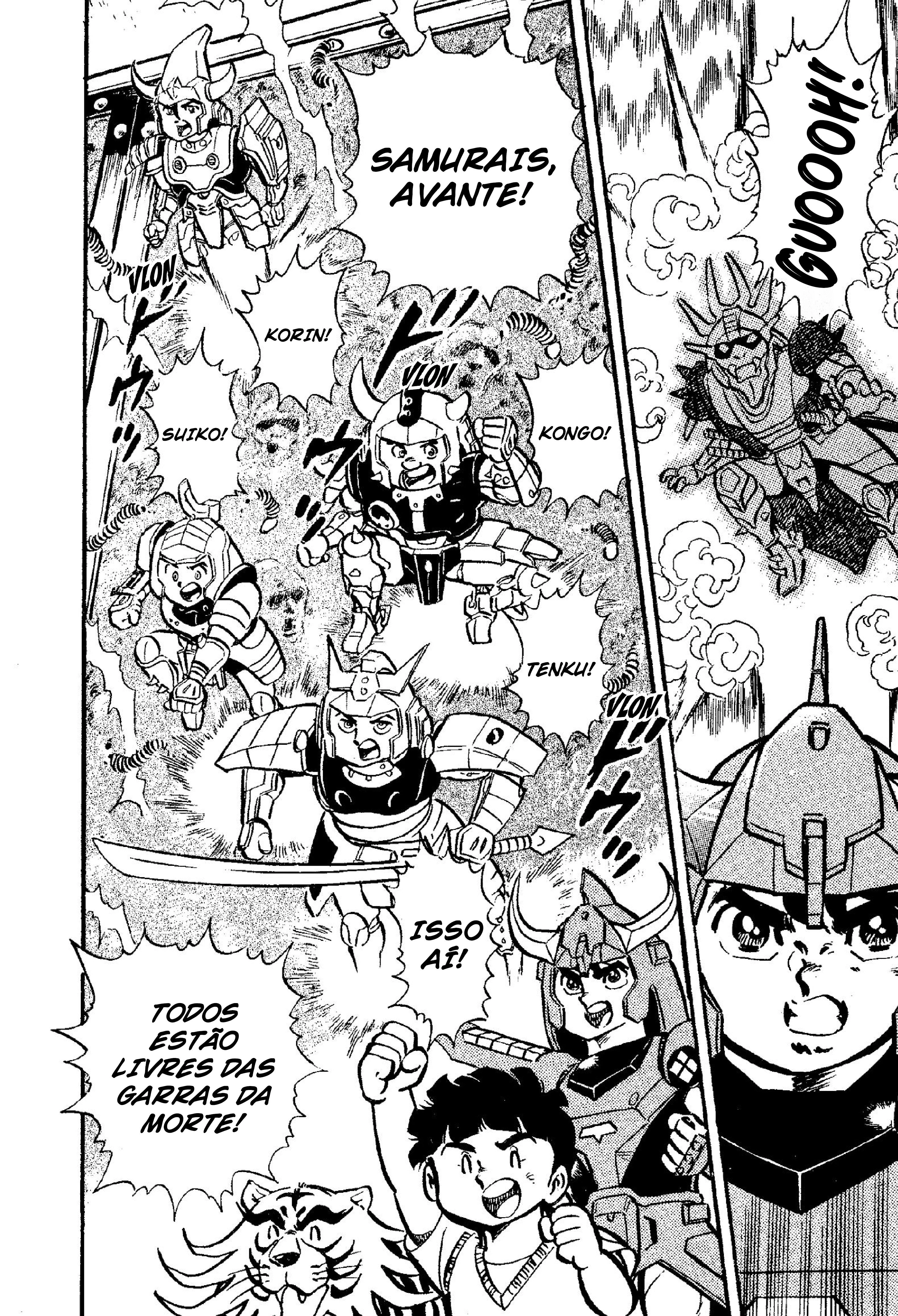 Guerreiros Samurai Capítulo 3 Página 31