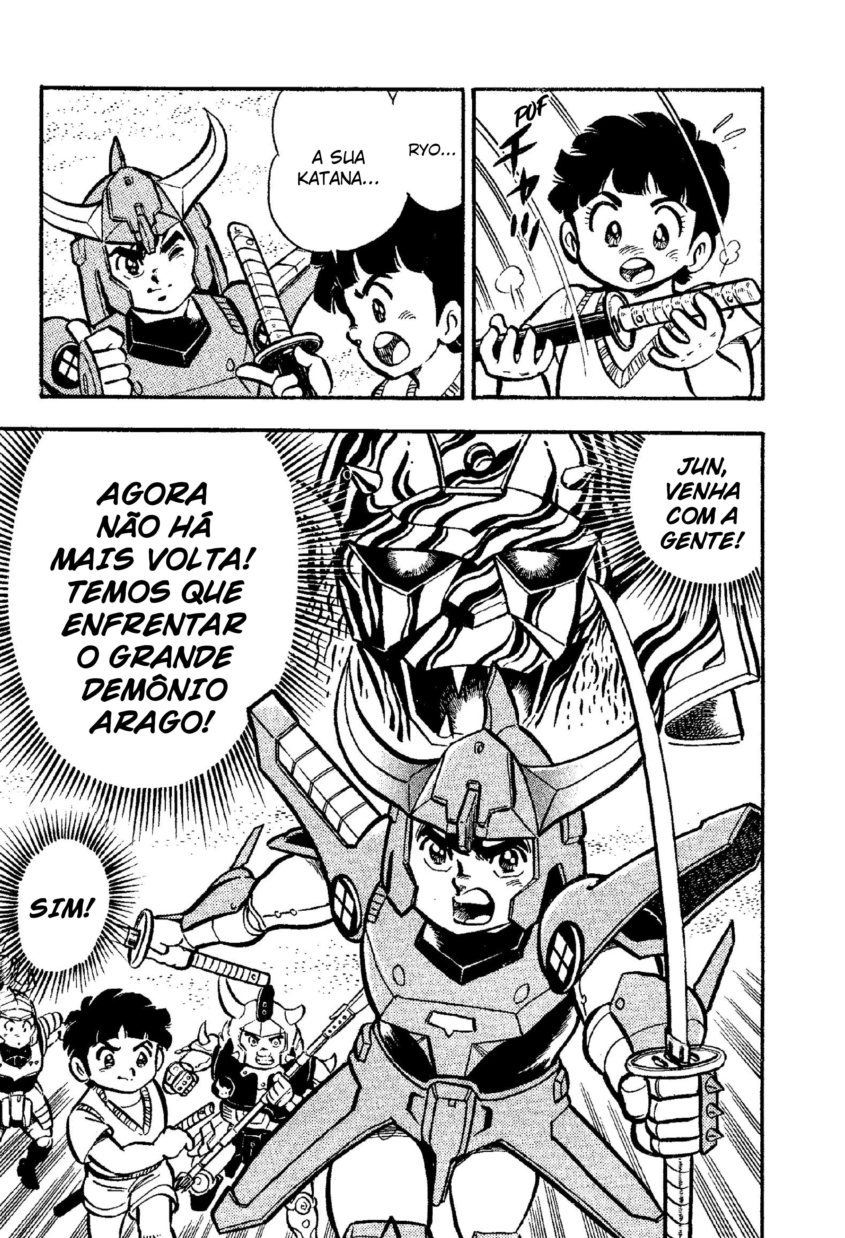 Guerreiros Samurai Capítulo 3 Página 32