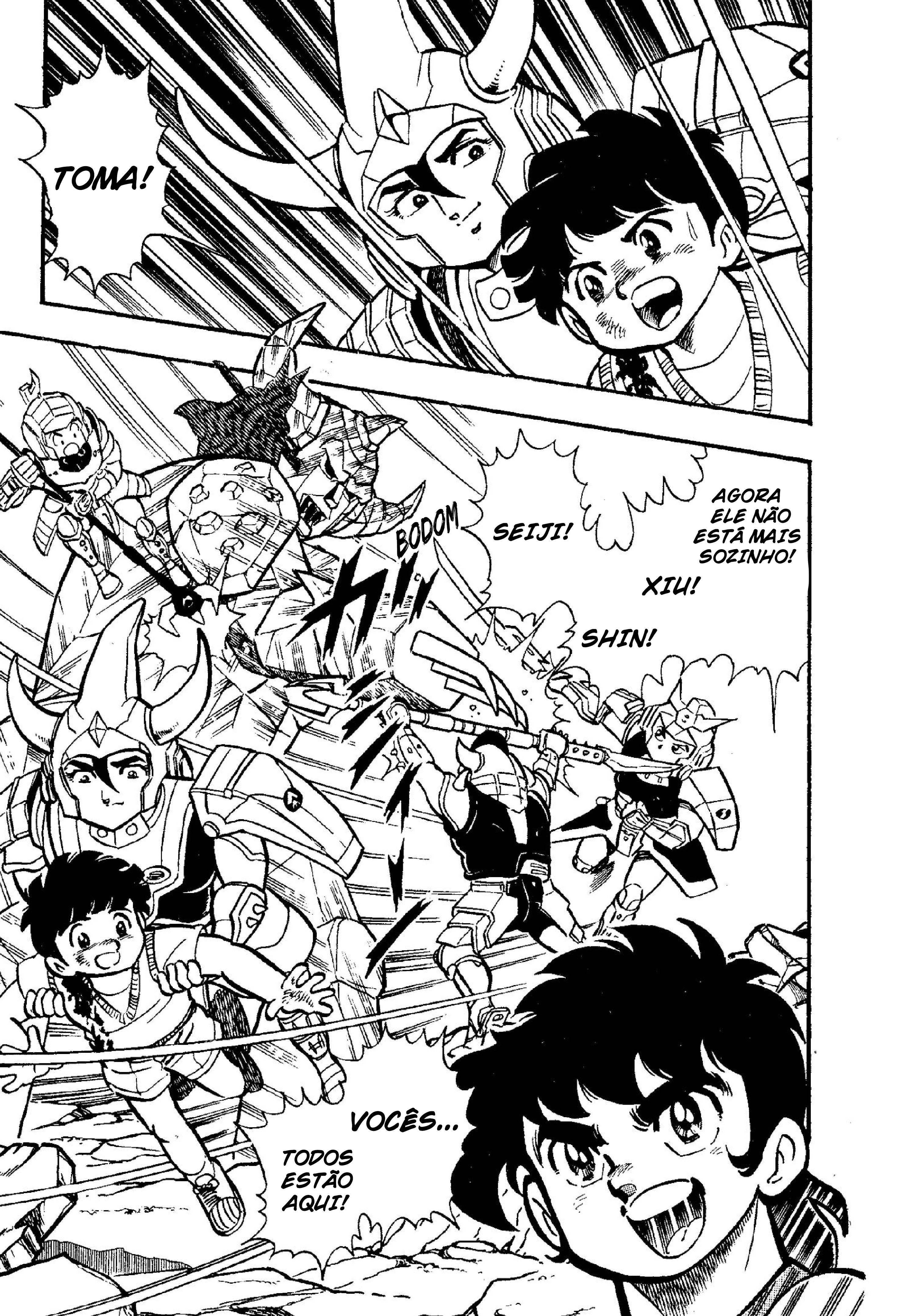 Guerreiros Samurai Capítulo 4 Página 21