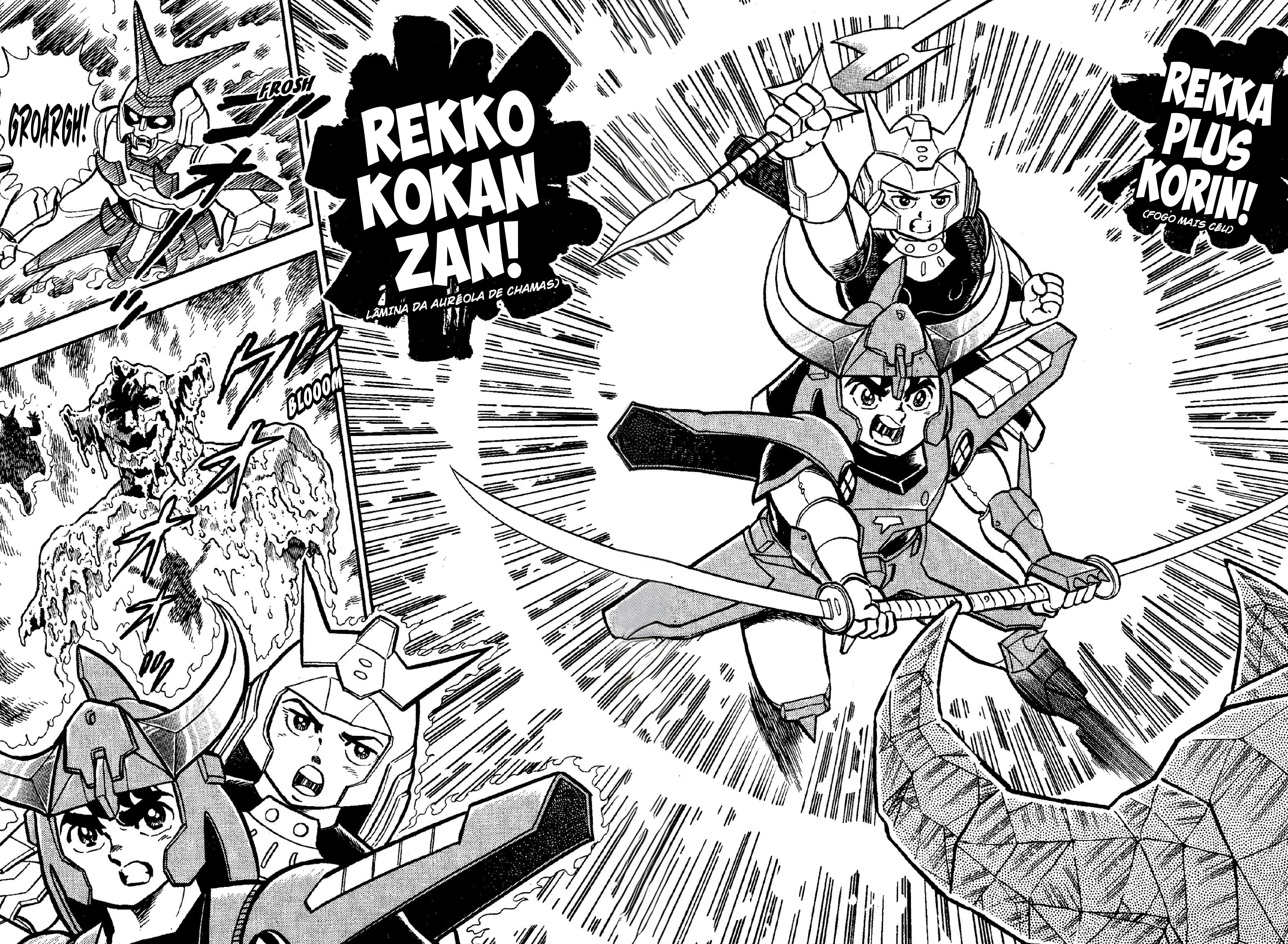 Guerreiros Samurai Capítulo 4 Página 32