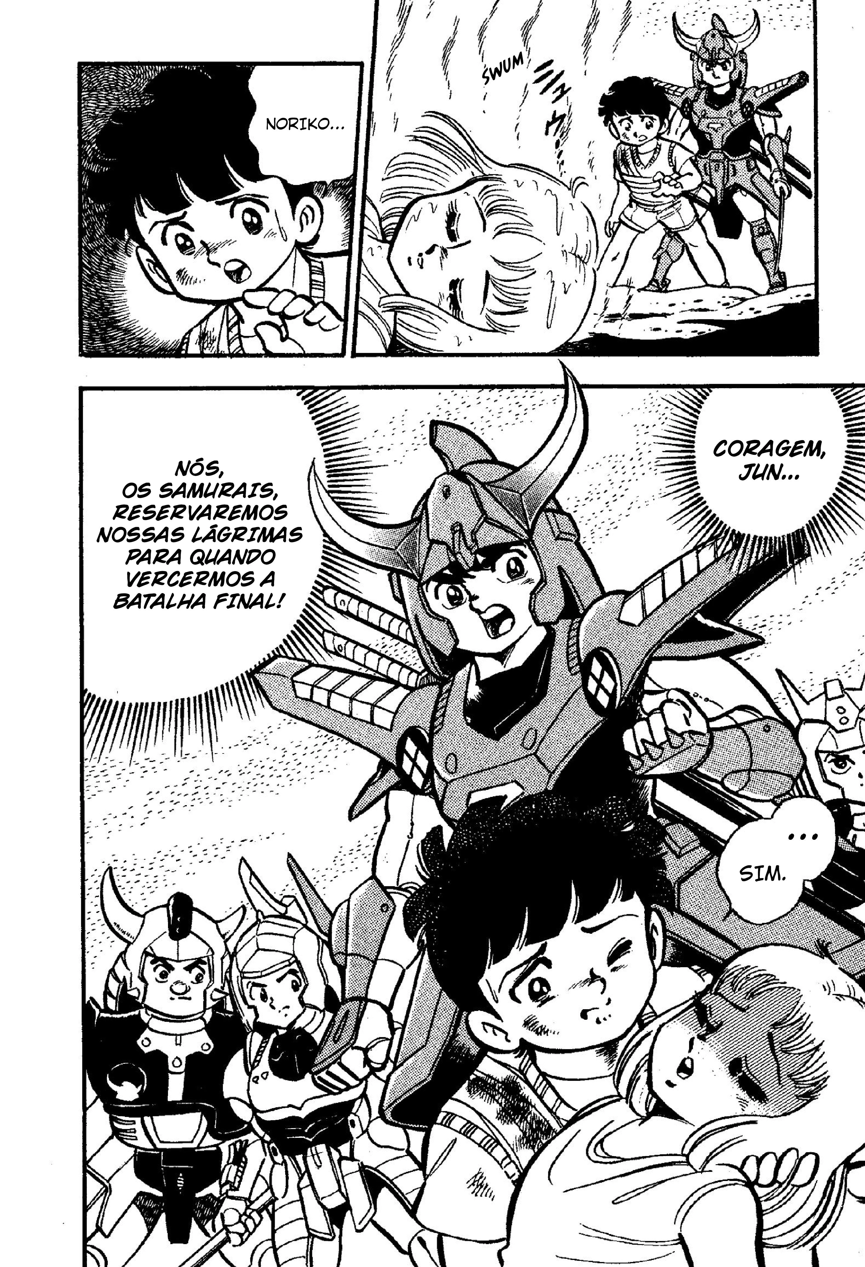 Guerreiros Samurai Capítulo 4 Página 33