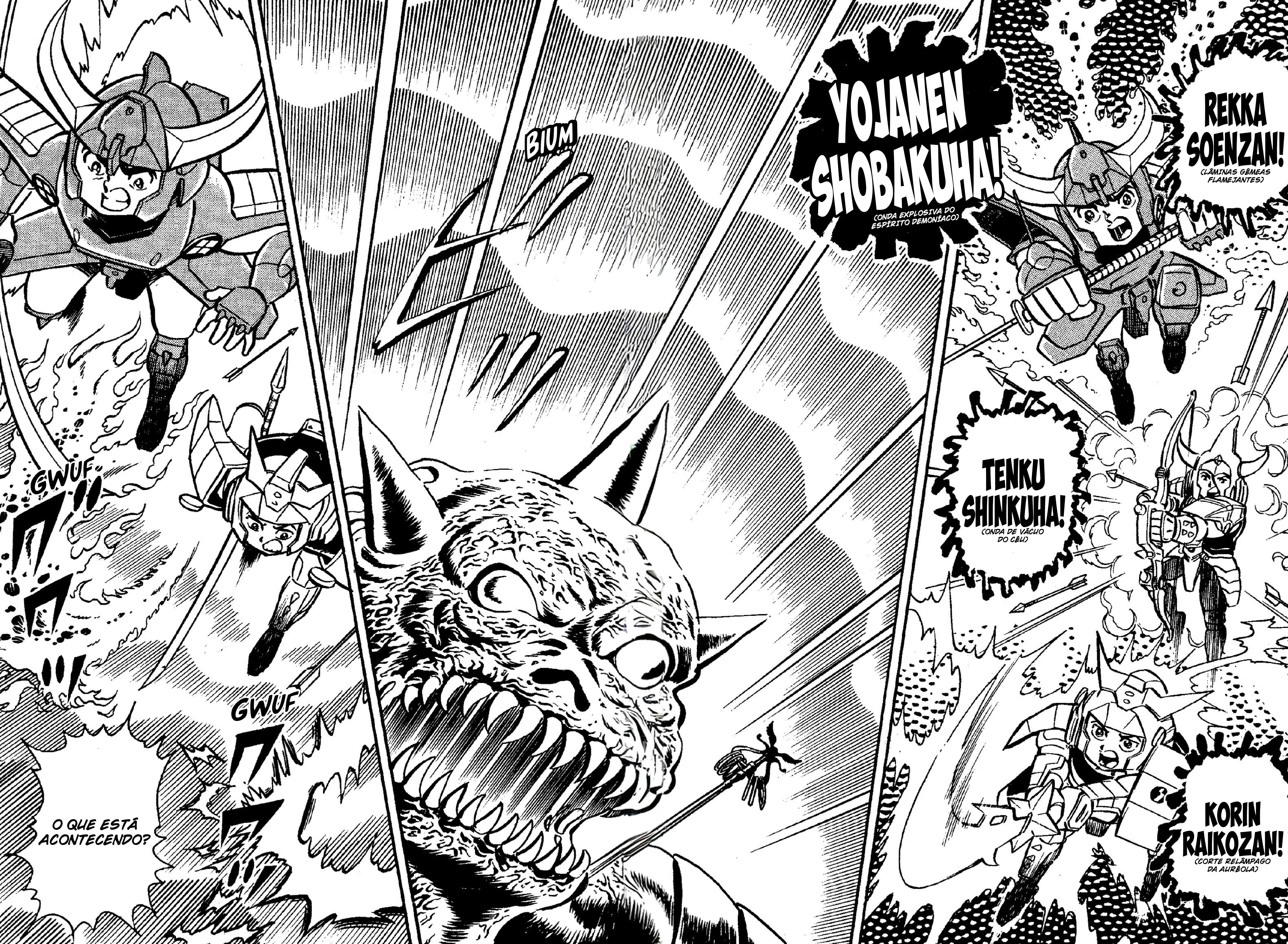 Guerreiros Samurai Capítulo 5 Página 21