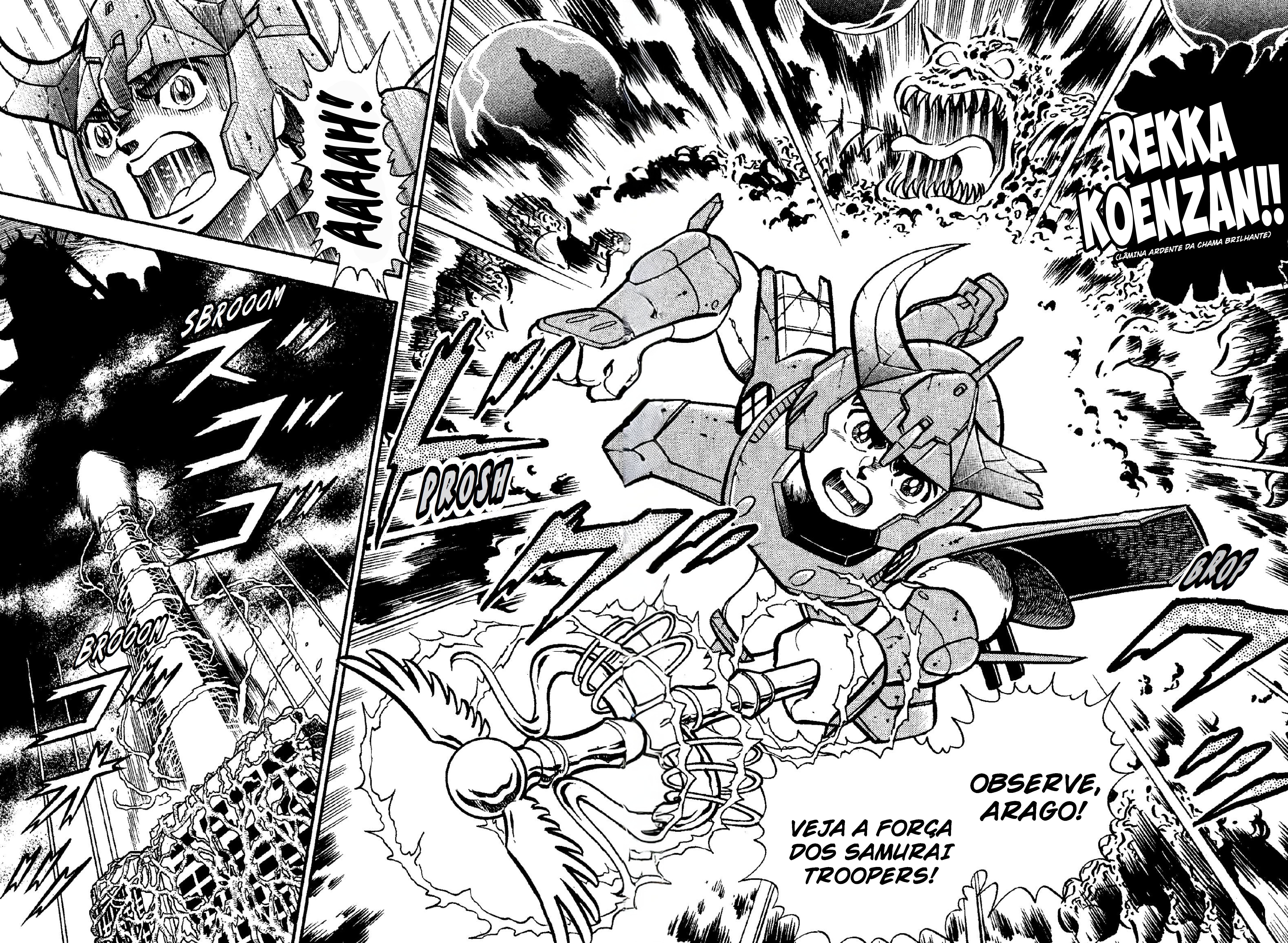 Guerreiros Samurai Capítulo 5 Página 36