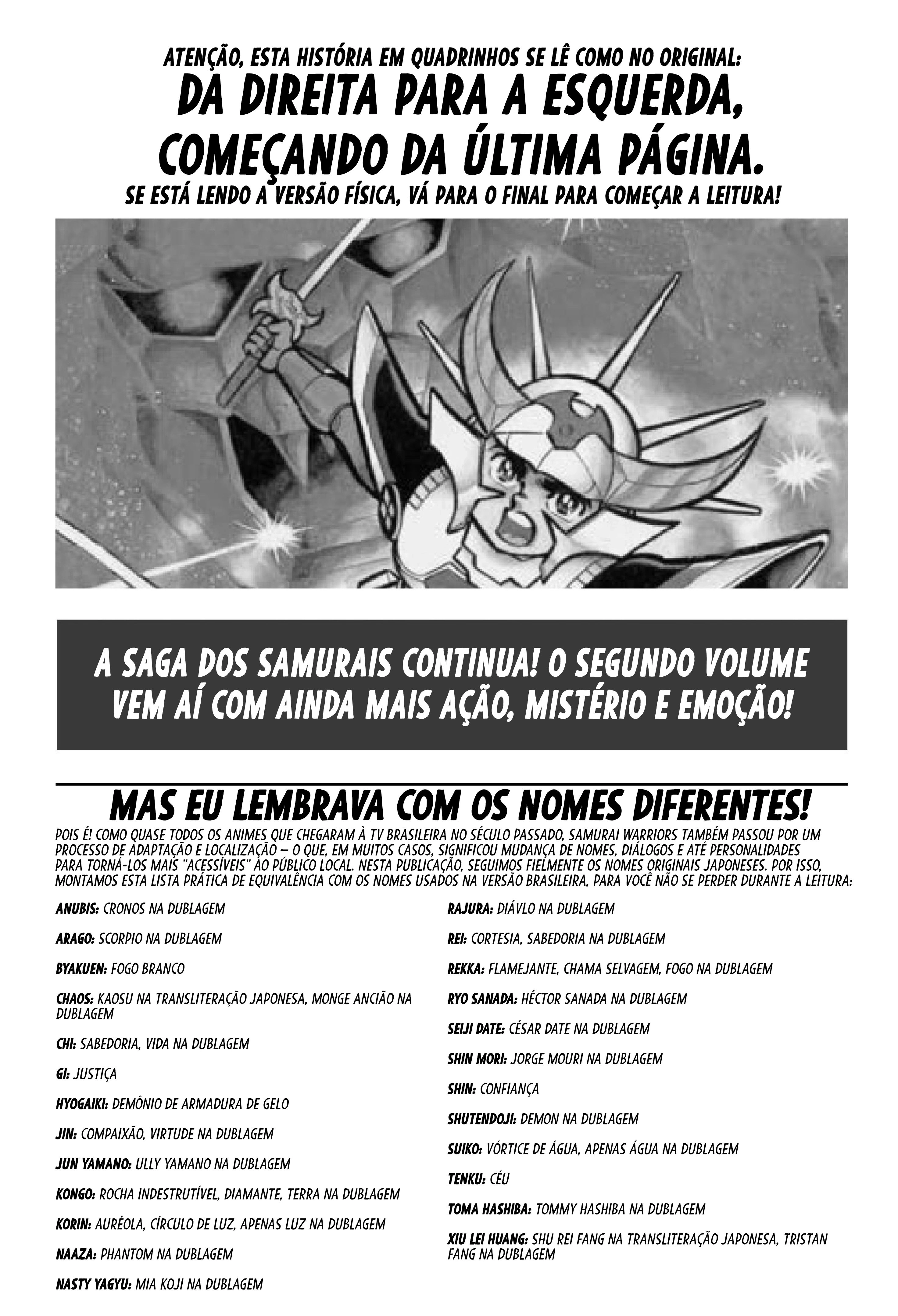 Guerreiros Samurai Capítulo 5 Página 43