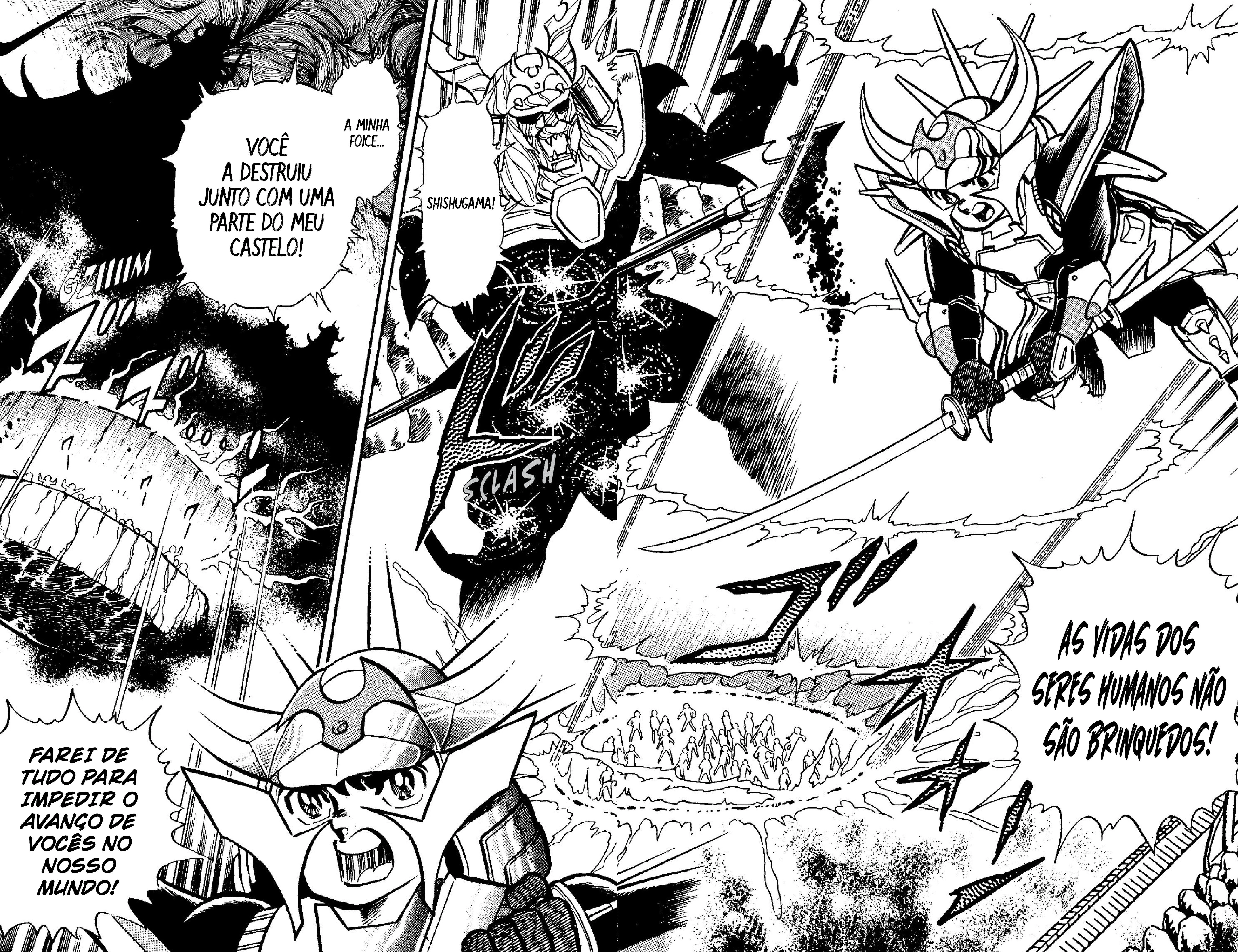 Guerreiros Samurai Capítulo 6 Página 36