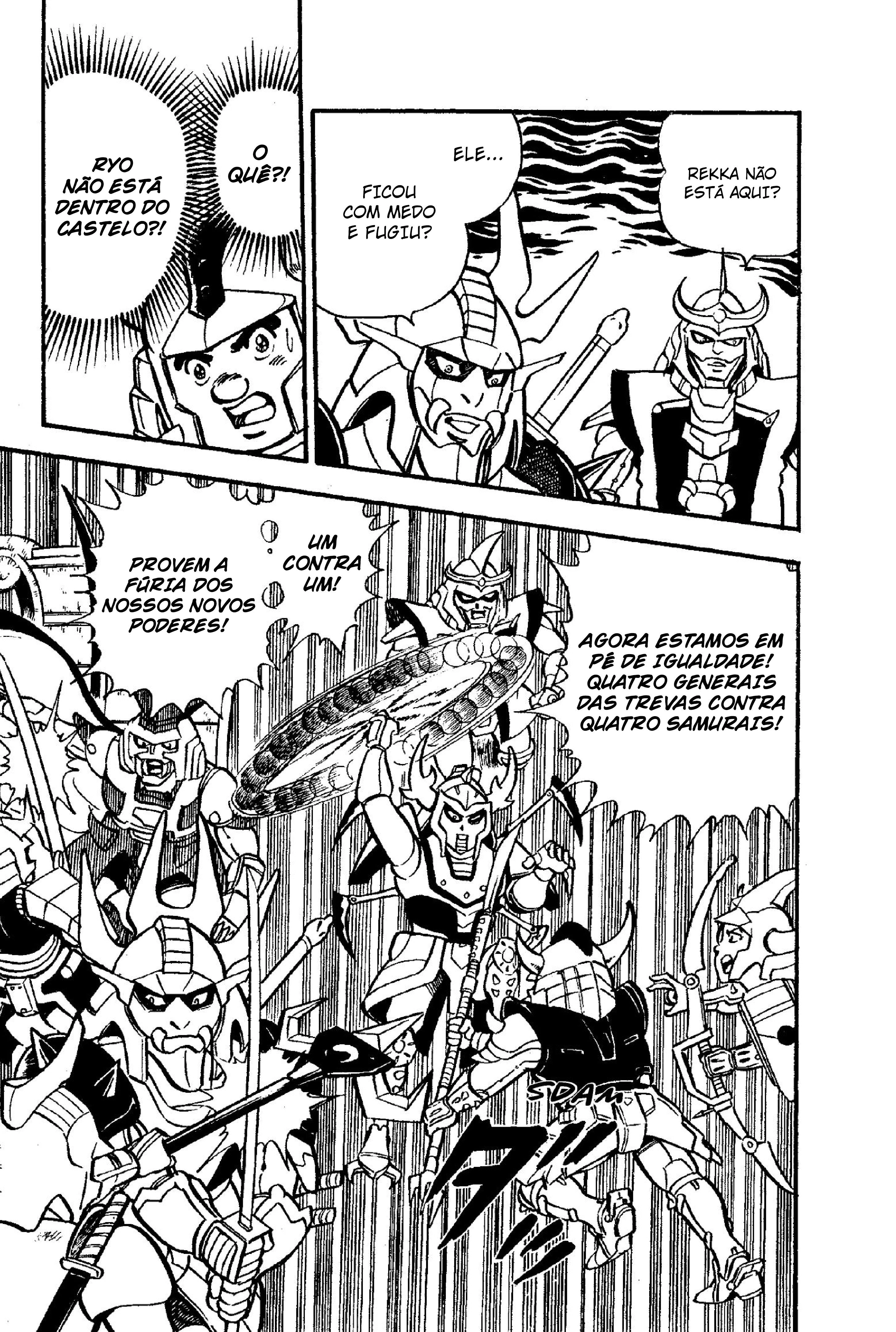 Guerreiros Samurai Capítulo 6 Página 7