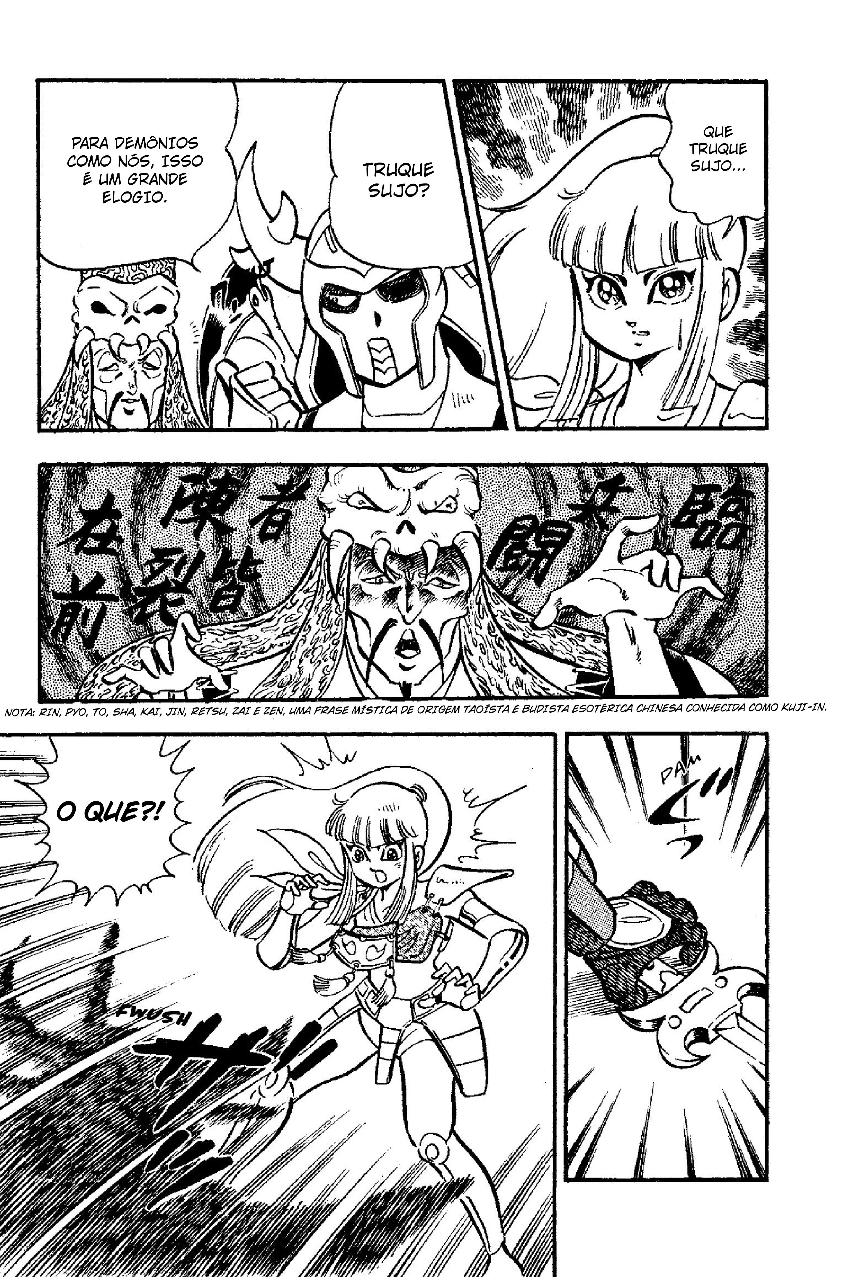 Guerreiros Samurai Capítulo 9 Página 20