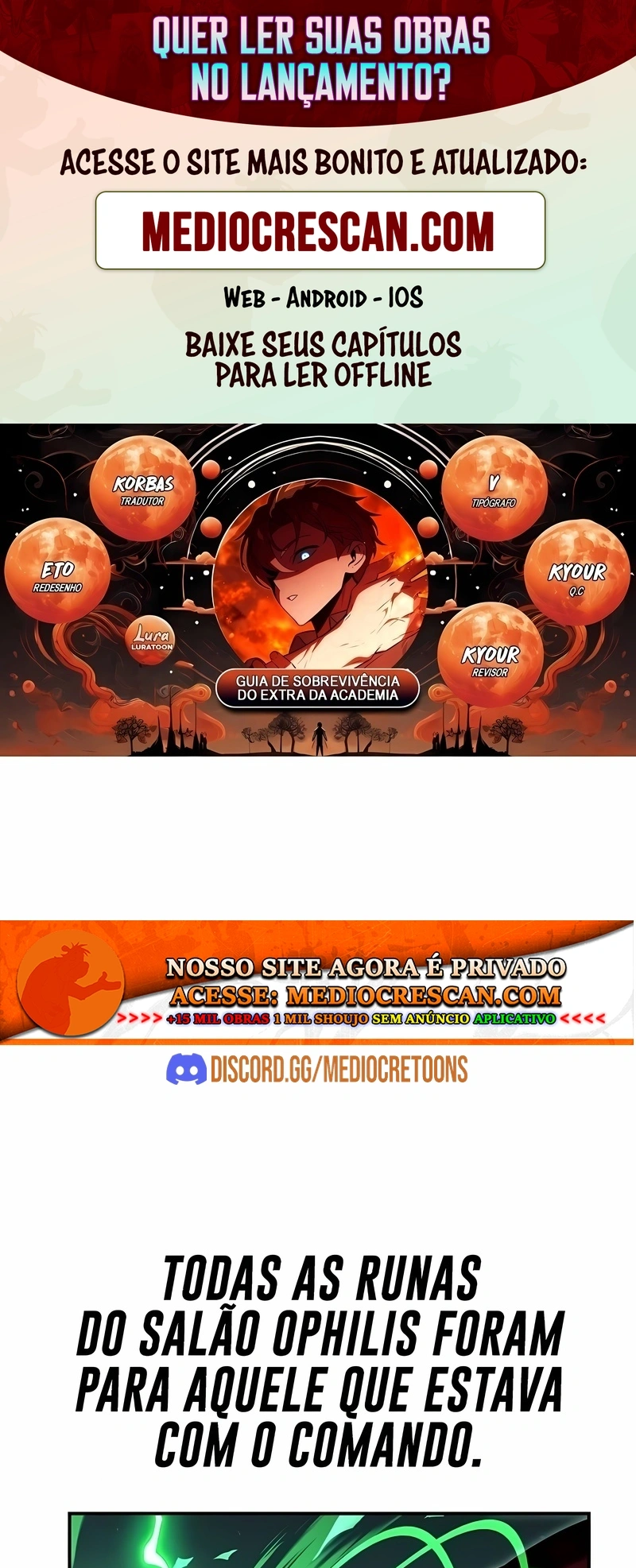 Guia de Sobrevivência do Extra da Academia Capítulo 20 Página 1