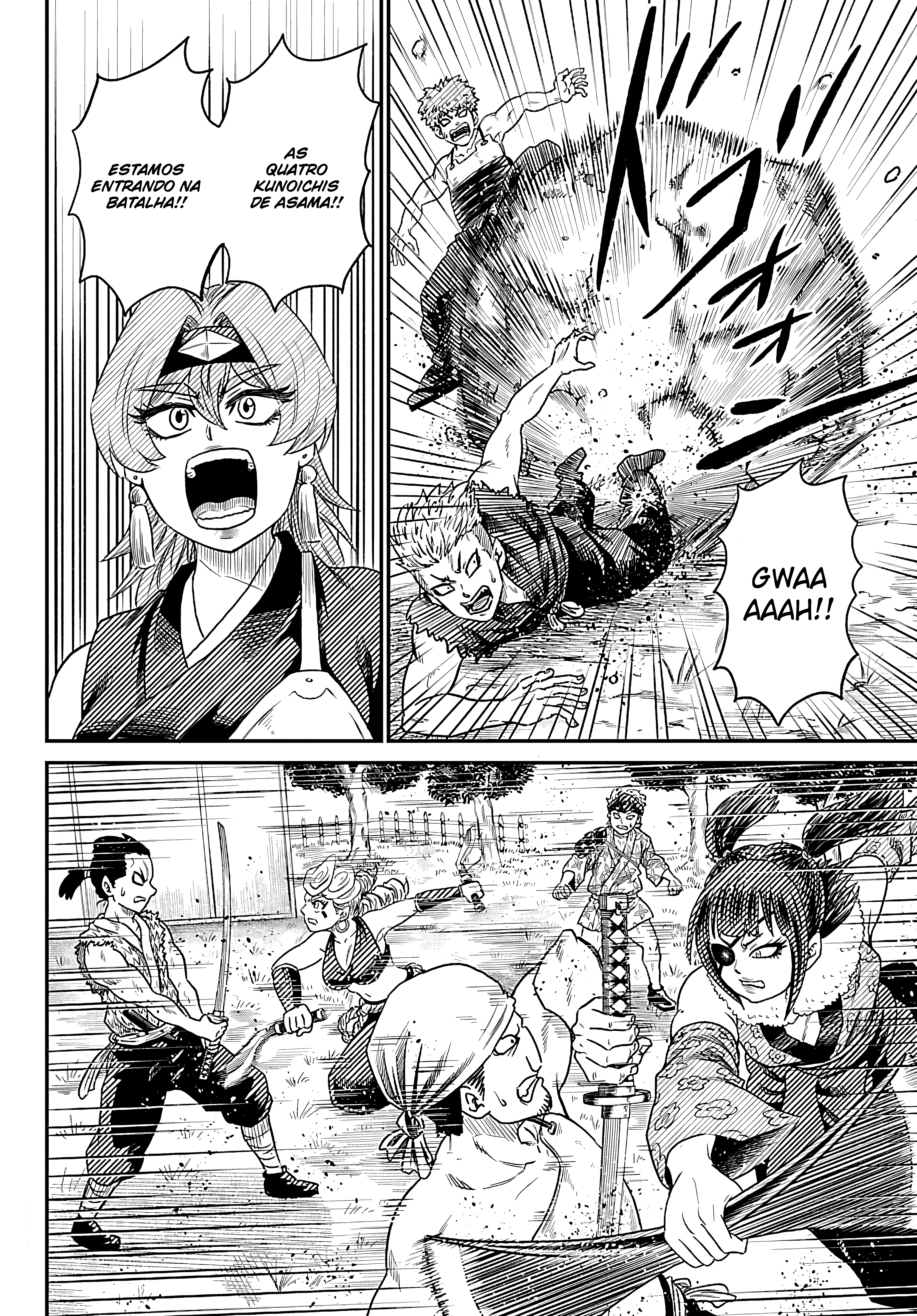 Hanzo and 13 Kunoichis Capítulo 11 Página 13