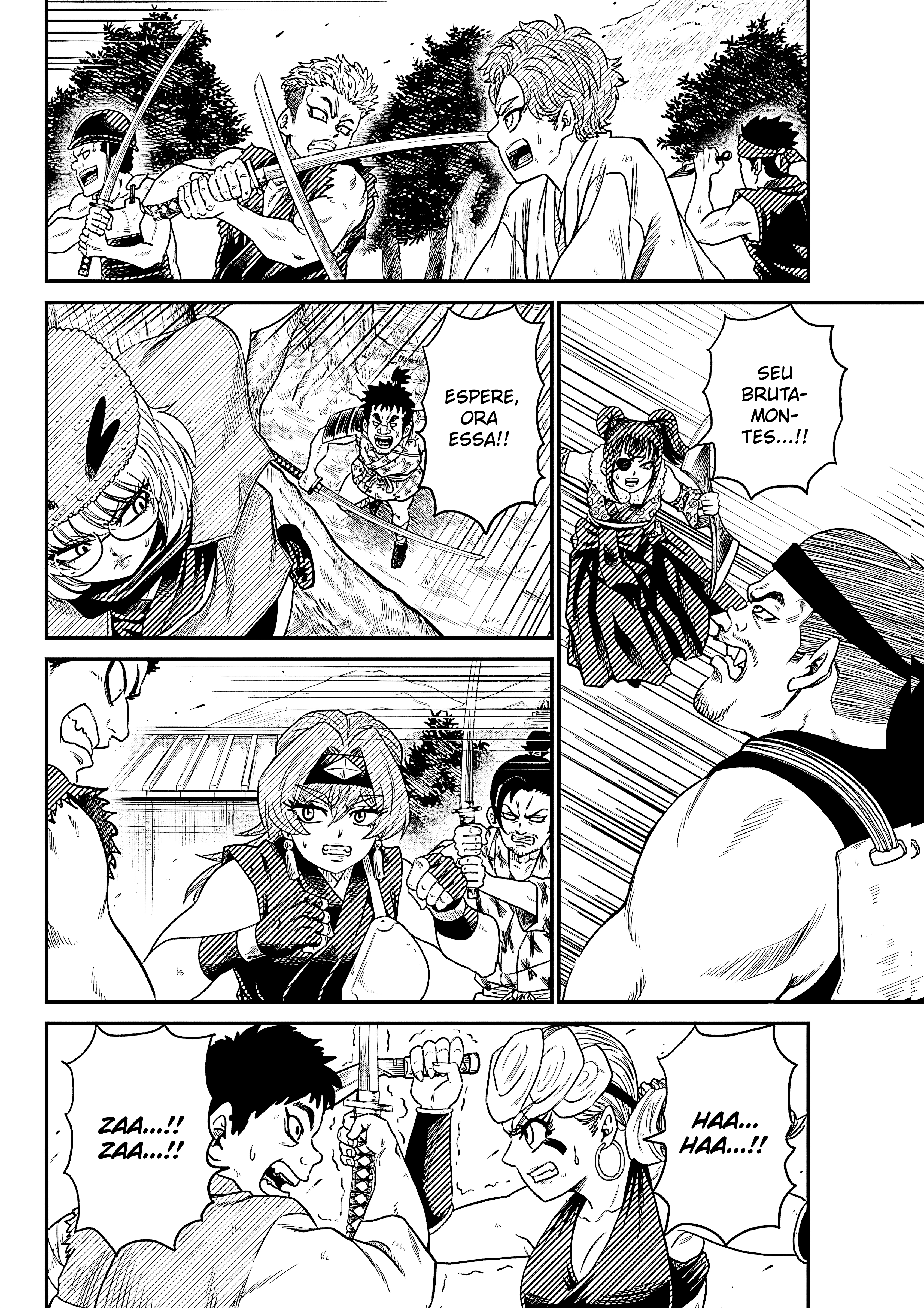 Hanzo and 13 Kunoichis Capítulo 13 Página 3