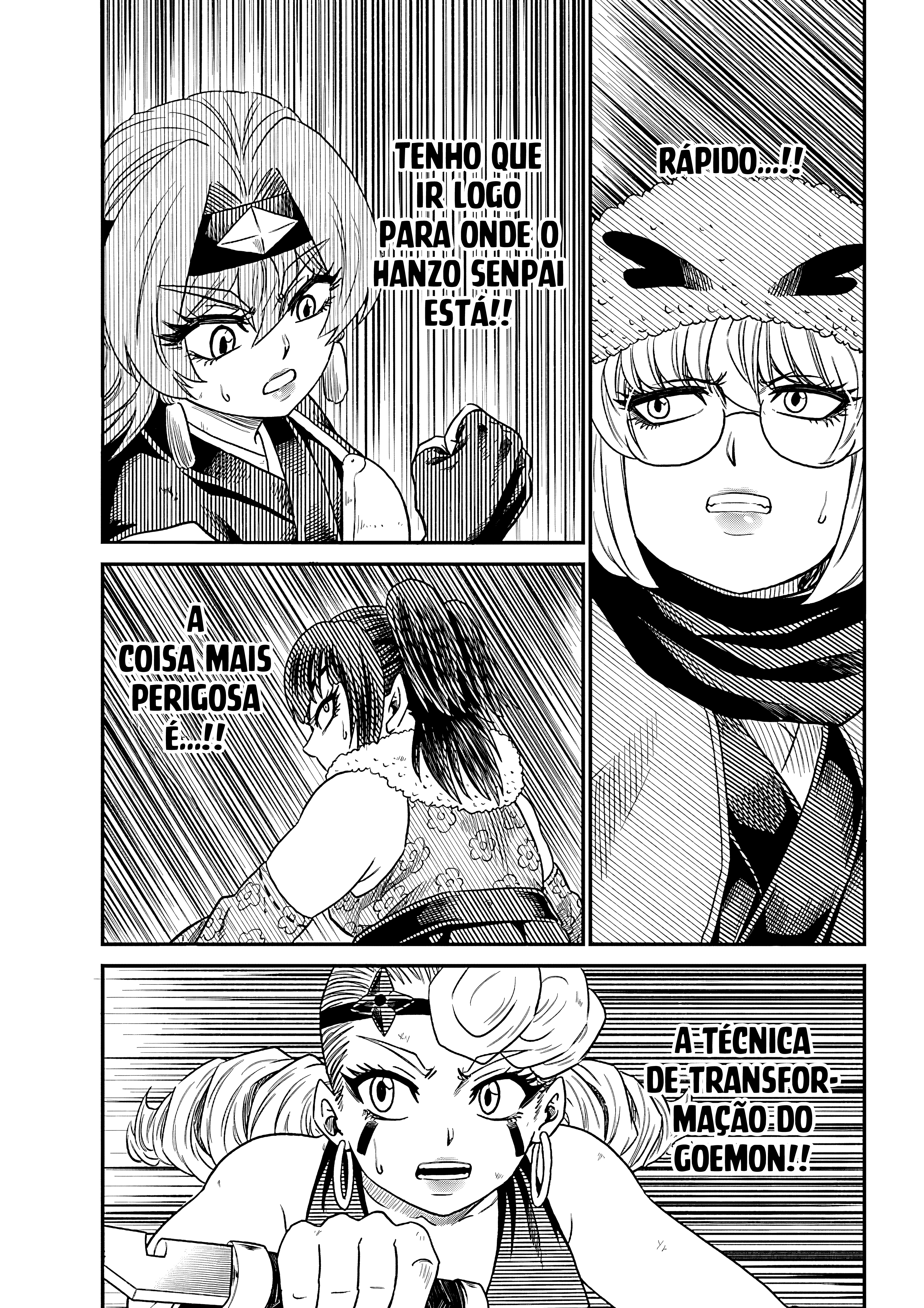 Hanzo and 13 Kunoichis Capítulo 13 Página 4