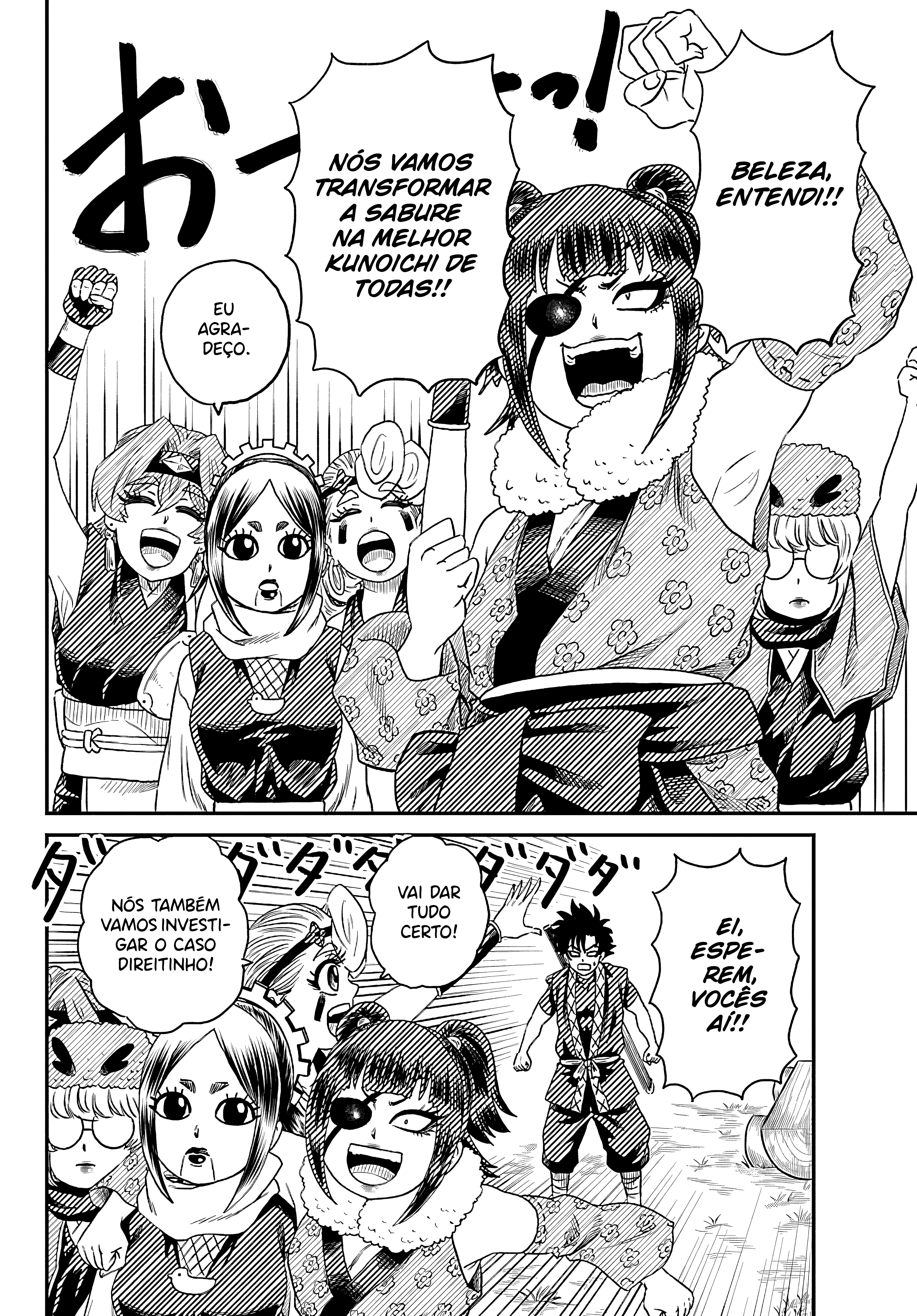 Hanzo and 13 Kunoichis Capítulo 18 Página 3