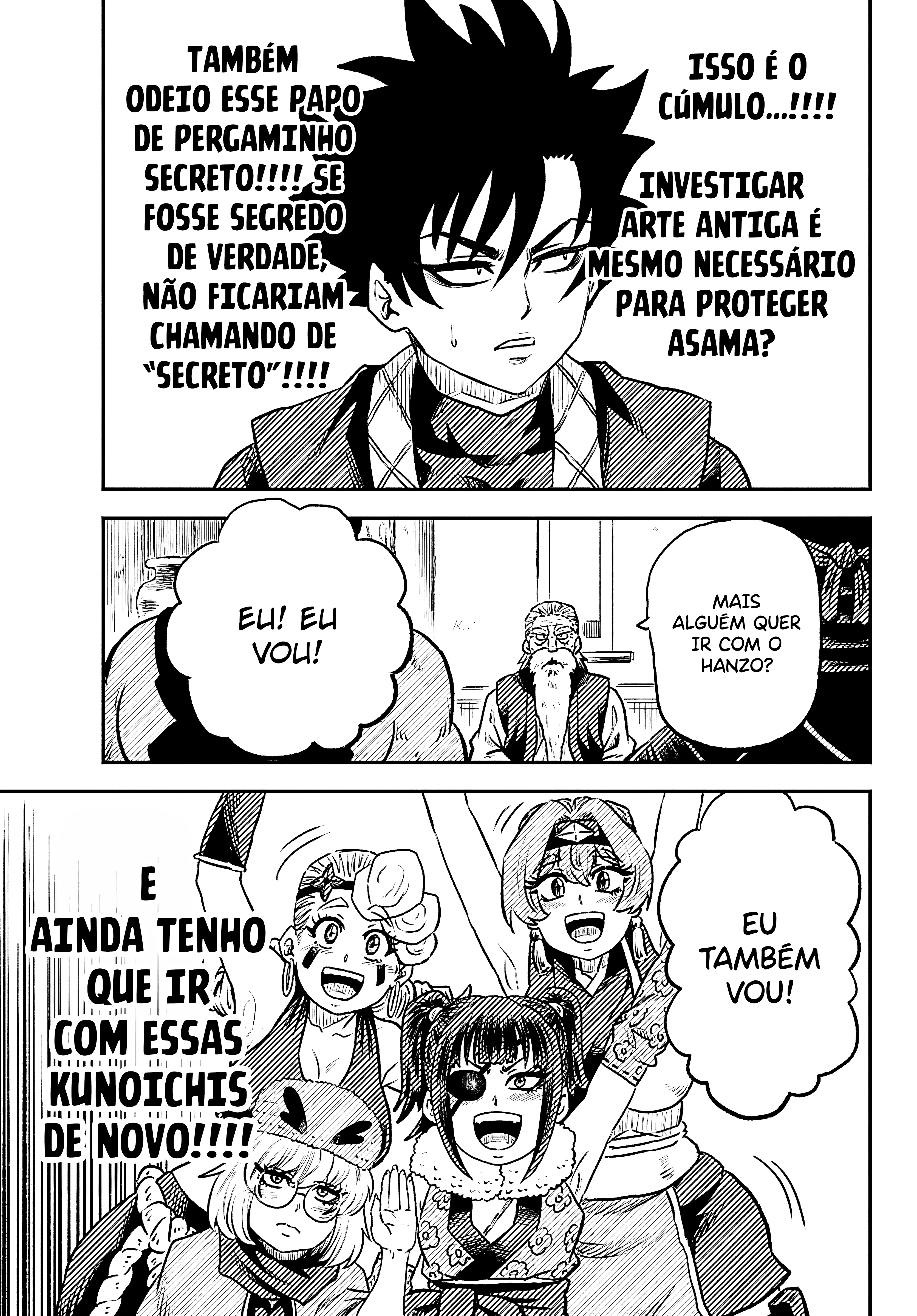 Hanzo and 13 Kunoichis Capítulo 6 Página 8