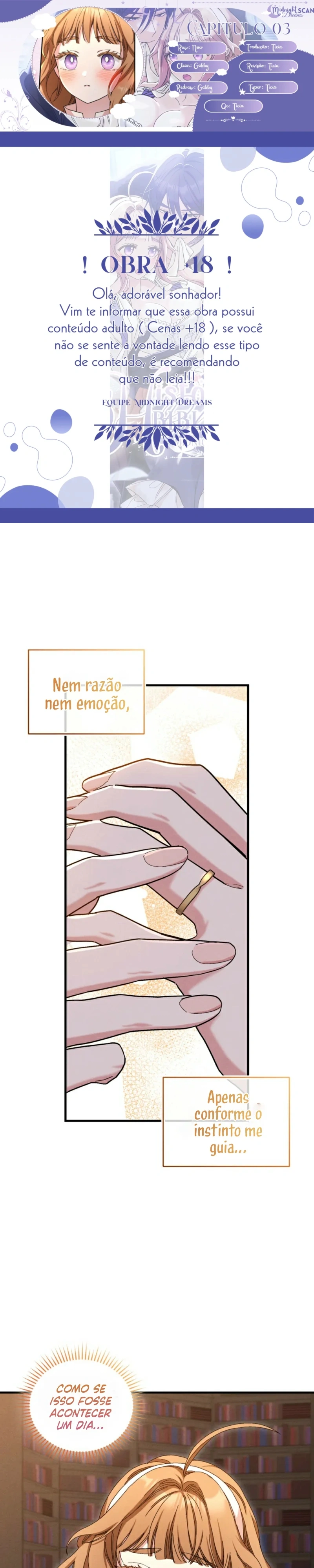 História Na Biblioteca Capítulo 3 Página 1