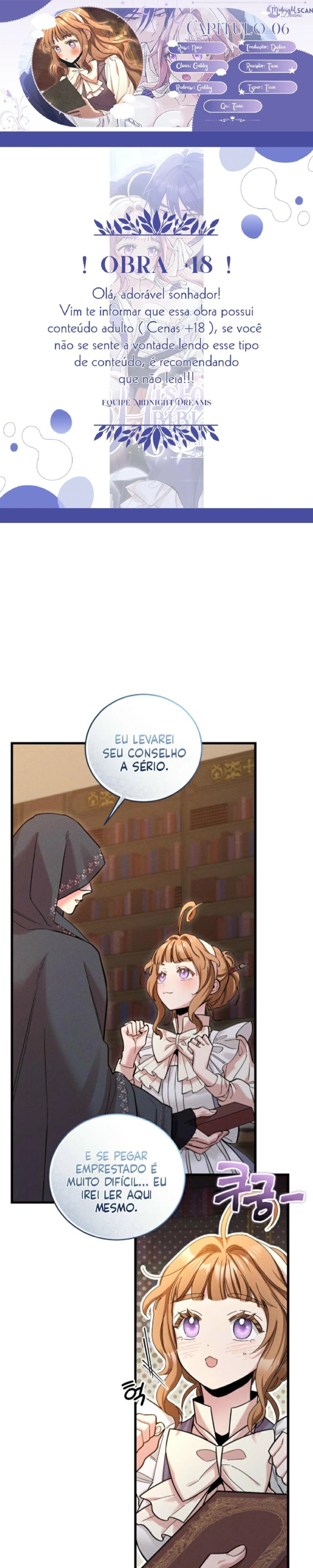 História Na Biblioteca Capítulo 6 Página 1