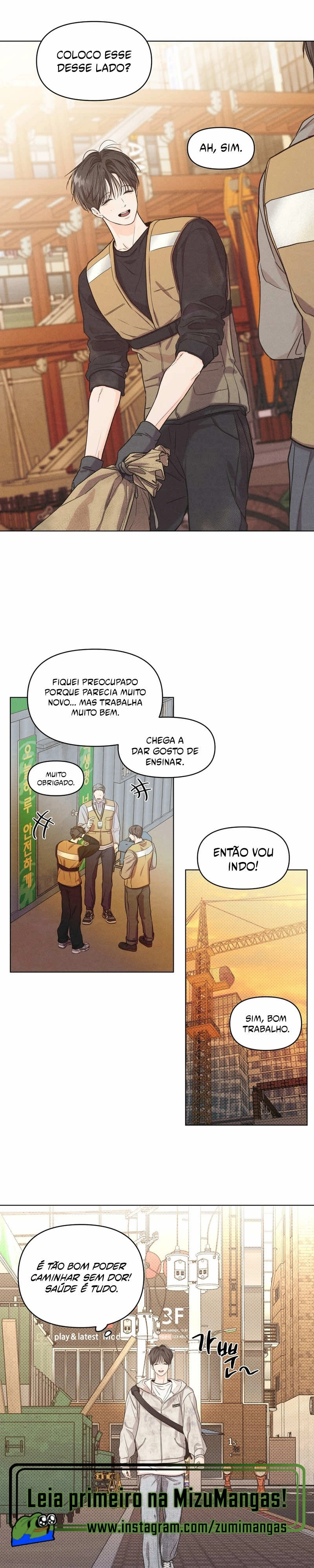 Hoje trabalho de meio período Capítulo 32 Página 14