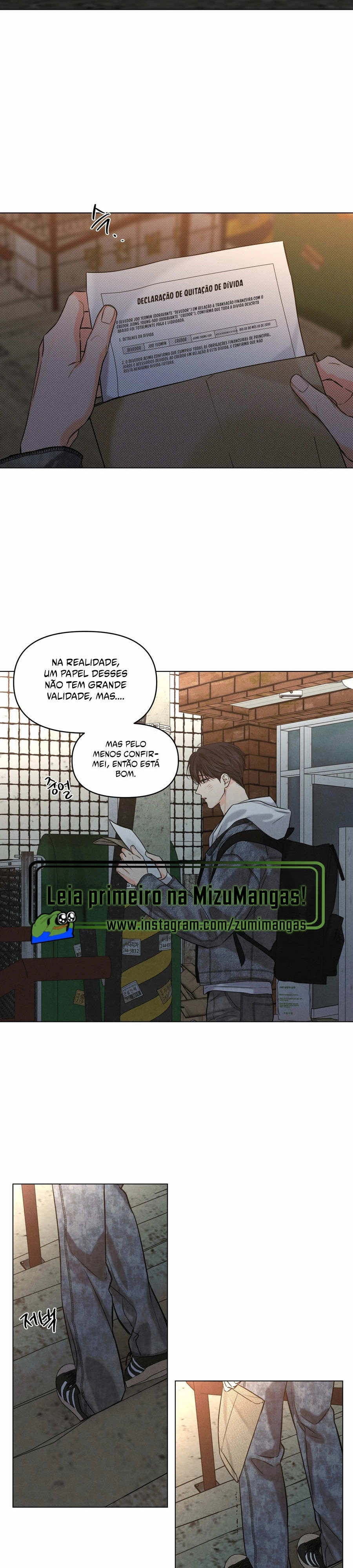 Hoje trabalho de meio período Capítulo 37 Página 22