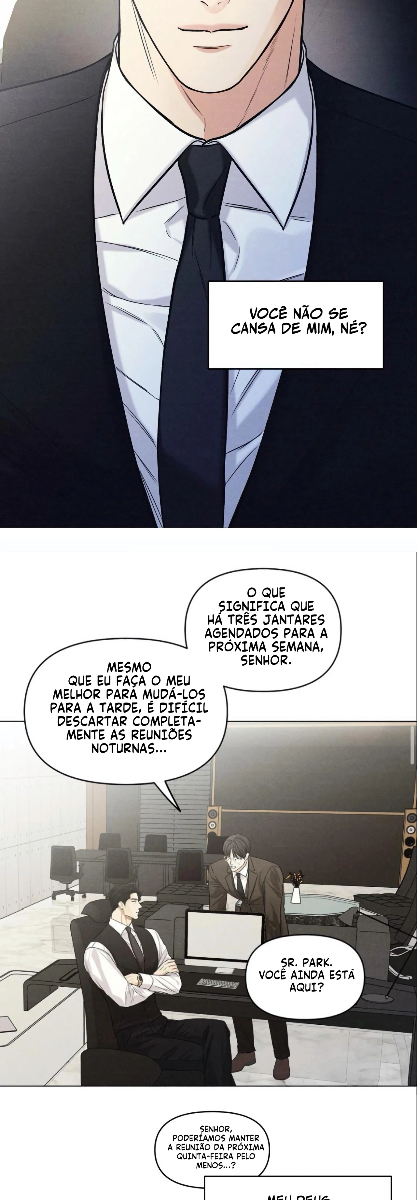 Hoje trabalho de meio período Capítulo 40 Página 9