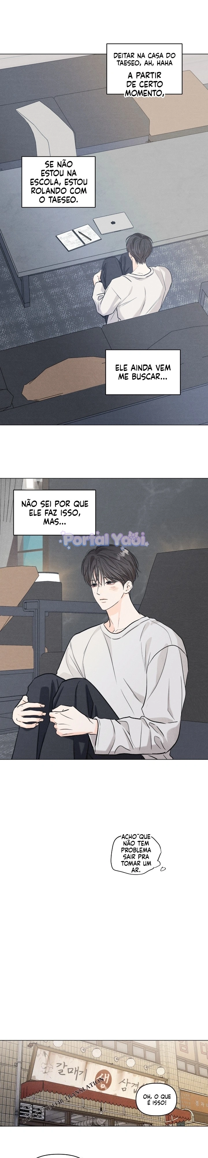 Hoje trabalho de meio período Capítulo 42 Página 10