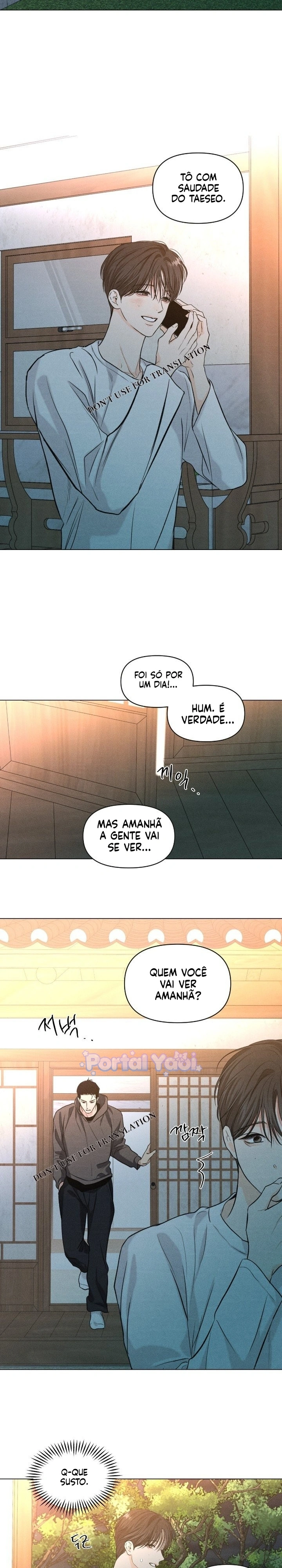 Hoje trabalho de meio período Capítulo 43 Página 9