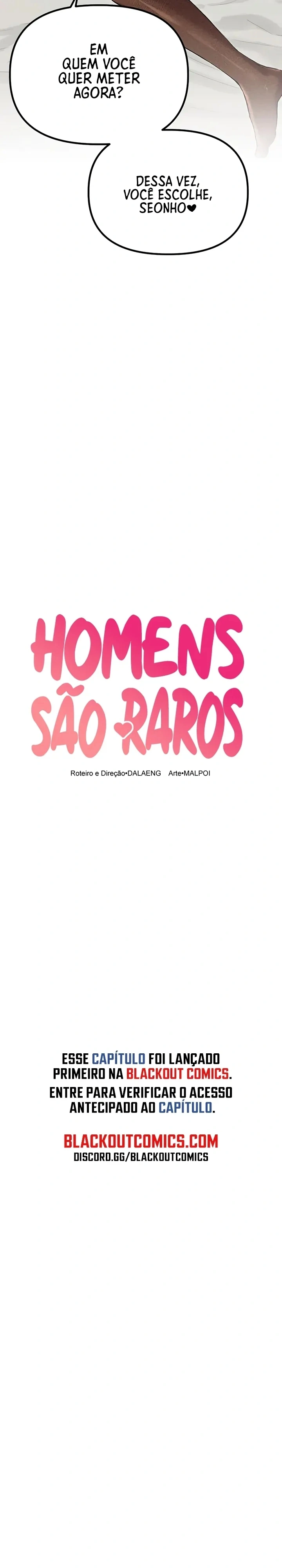 Homens são raros Capítulo 61 Página 3