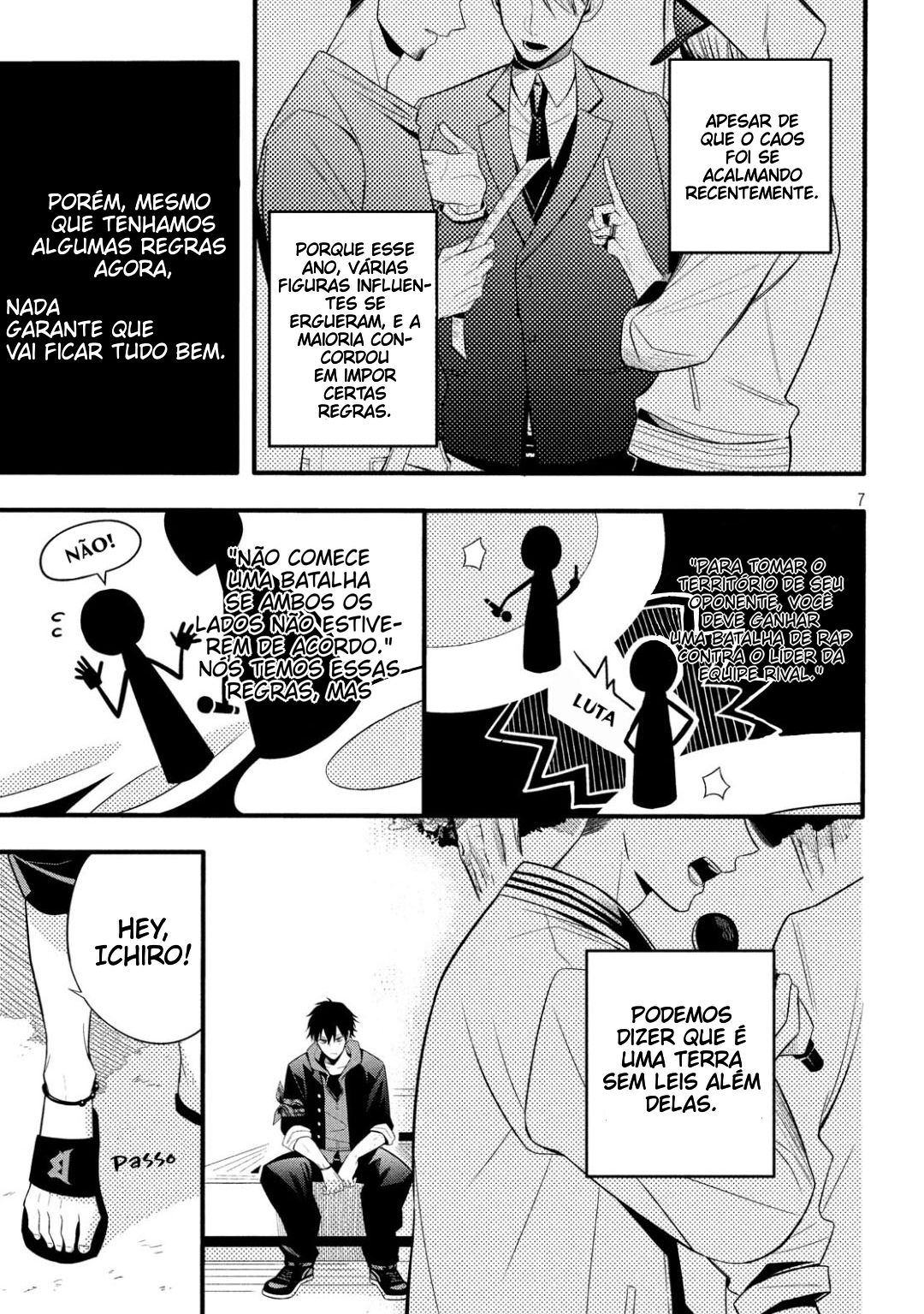 Hypnosis Mic -Before the Battle- The Dirty Dawg Capítulo 2 Página 8