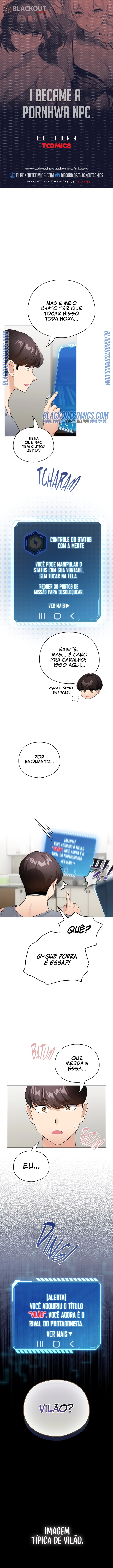 I Became a Pornhwa NPC Capítulo 13 Página 1
