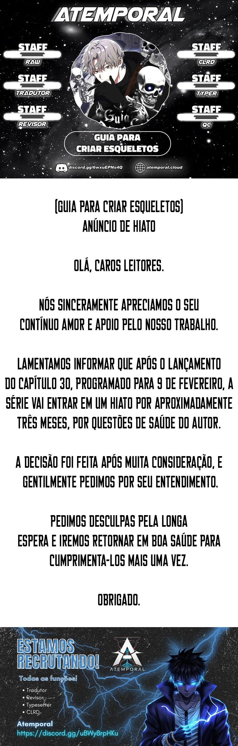 I Raise Skeletons Capítulo 31.5 Página 1