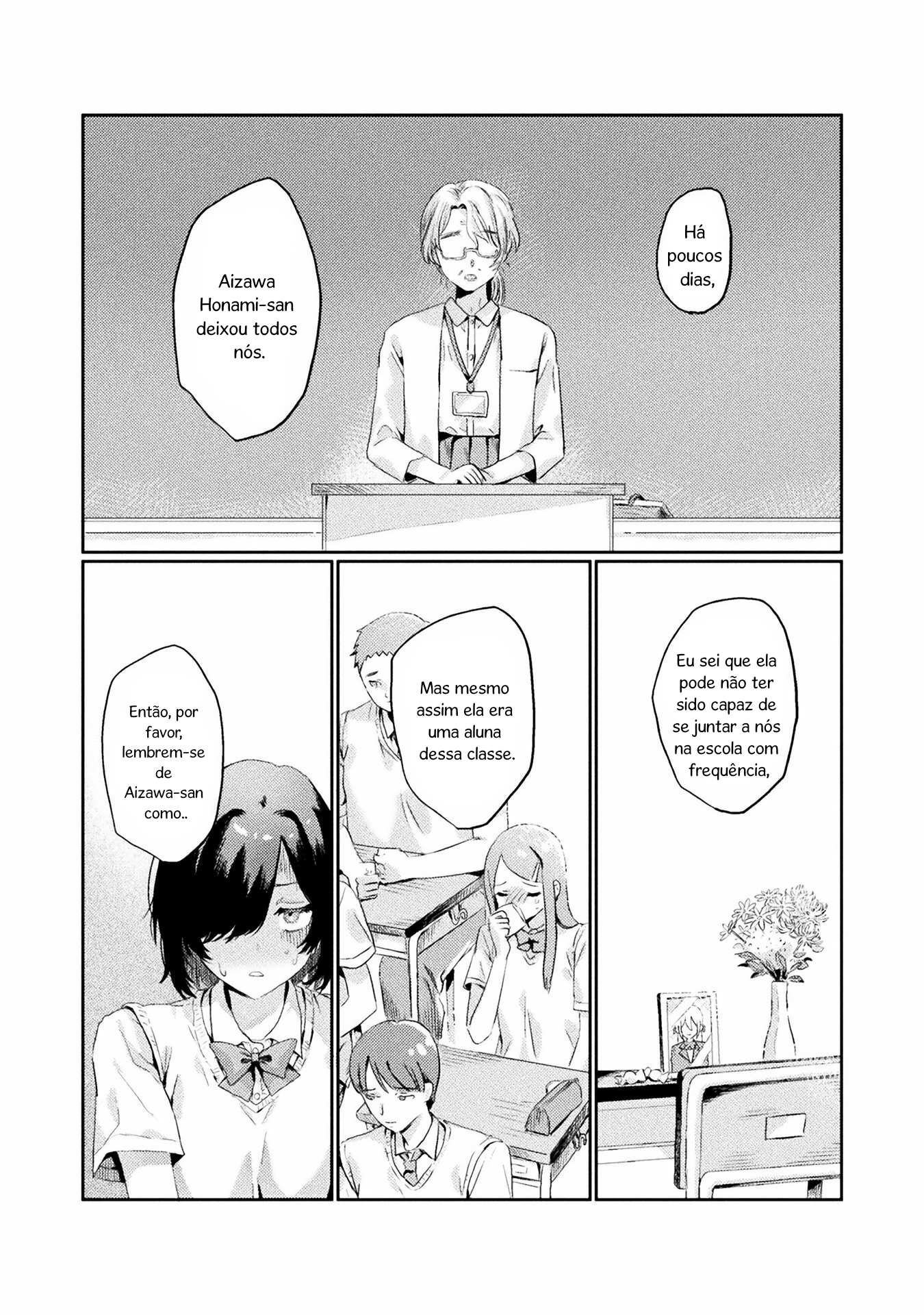 I See You, Aizawa-san! Capítulo 1 Página 5