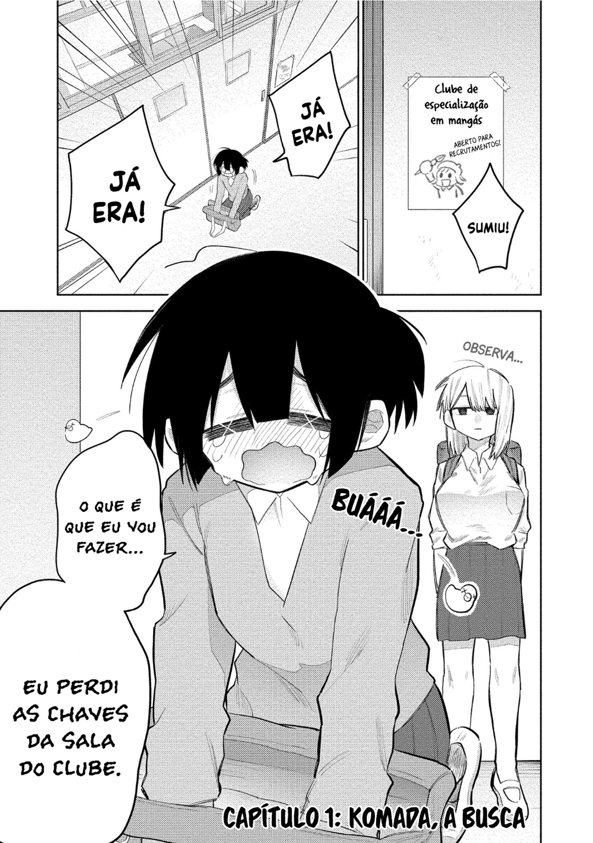 I Want to Trouble Komada-san Capítulo 1 Página 4