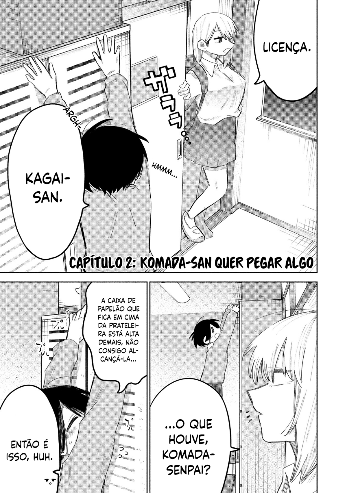 I Want to Trouble Komada-san Capítulo 2 Página 2