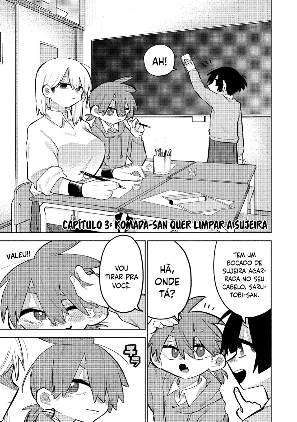 I Want to Trouble Komada-san Capítulo 3 Página 2